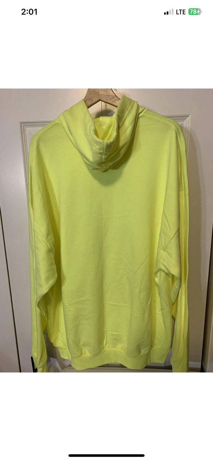 Athletic Works Athletic works mens sz 3XL neon yellow hoodie pullover Size US XXL / EU 58 / 5 - 7 Thumbnail