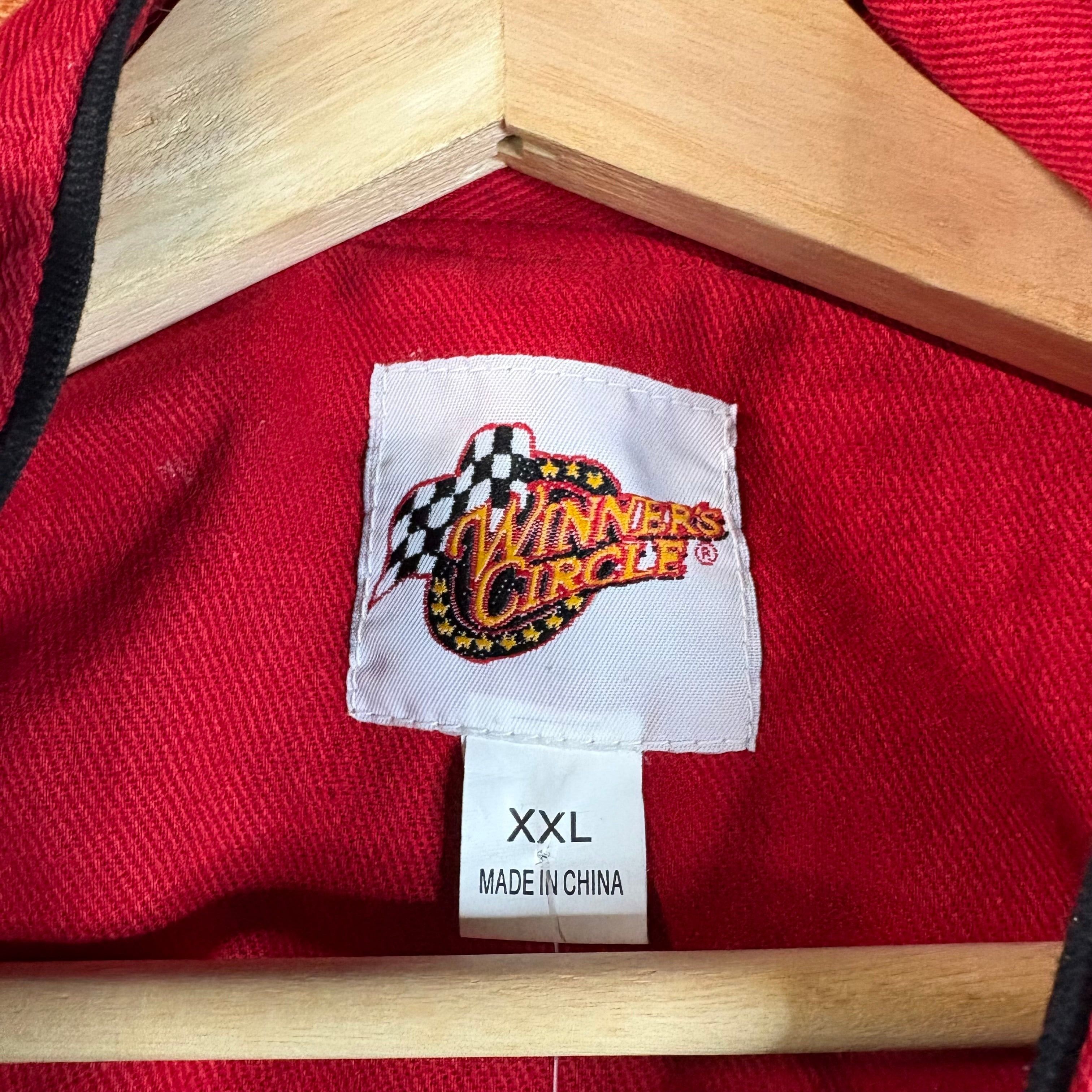 NASCAR Y2K Budweiser Dale Earnhardt Jr. #8 NASCAR Racing Jacket Size US XXL / EU 58 / 5 - 2 Thumbnail
