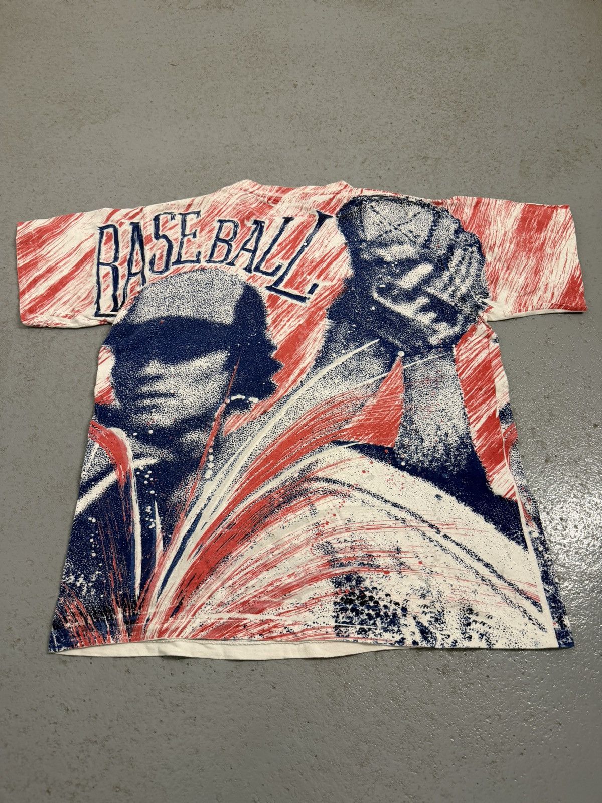 MLB Vintage90s Boston Red Sox MLB Baseball AOP Single Stitch Tee Size US L / EU 52-54 / 3 - 10 Thumbnail