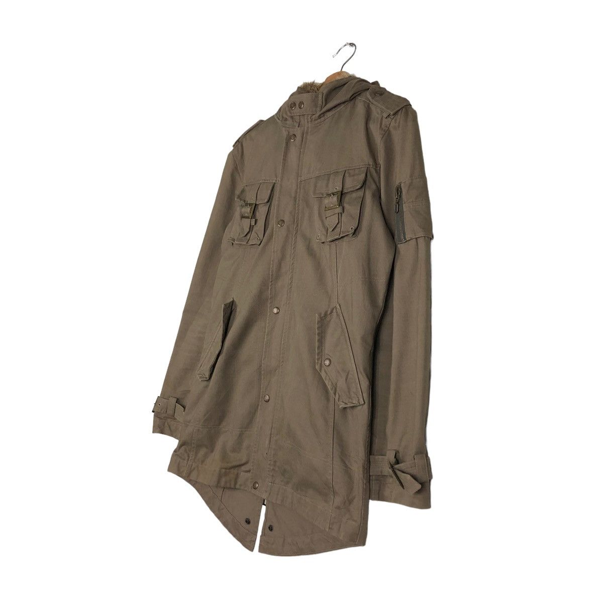 Japanese Brand 🔥Vintage Military Parka Jacket Fish Tail Klein Plus Homme Size US M / EU 48-50 / 2 - 2 Thumbnail