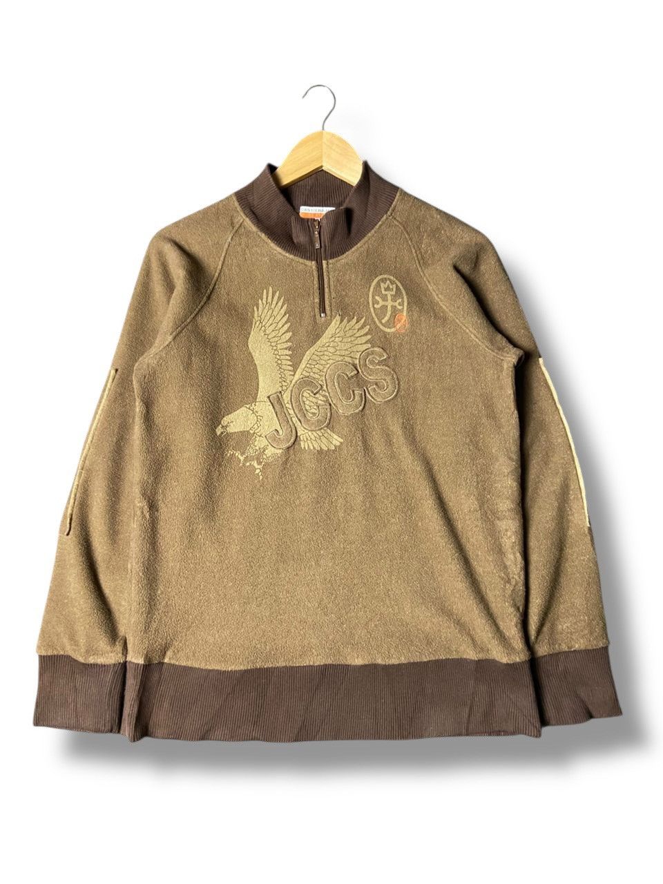 Jean Charles De Castelbajac Castelbajac Half Zip Fleece Pullover Jacket (140) Size US XXS / EU 40 - 1 Thumbnail