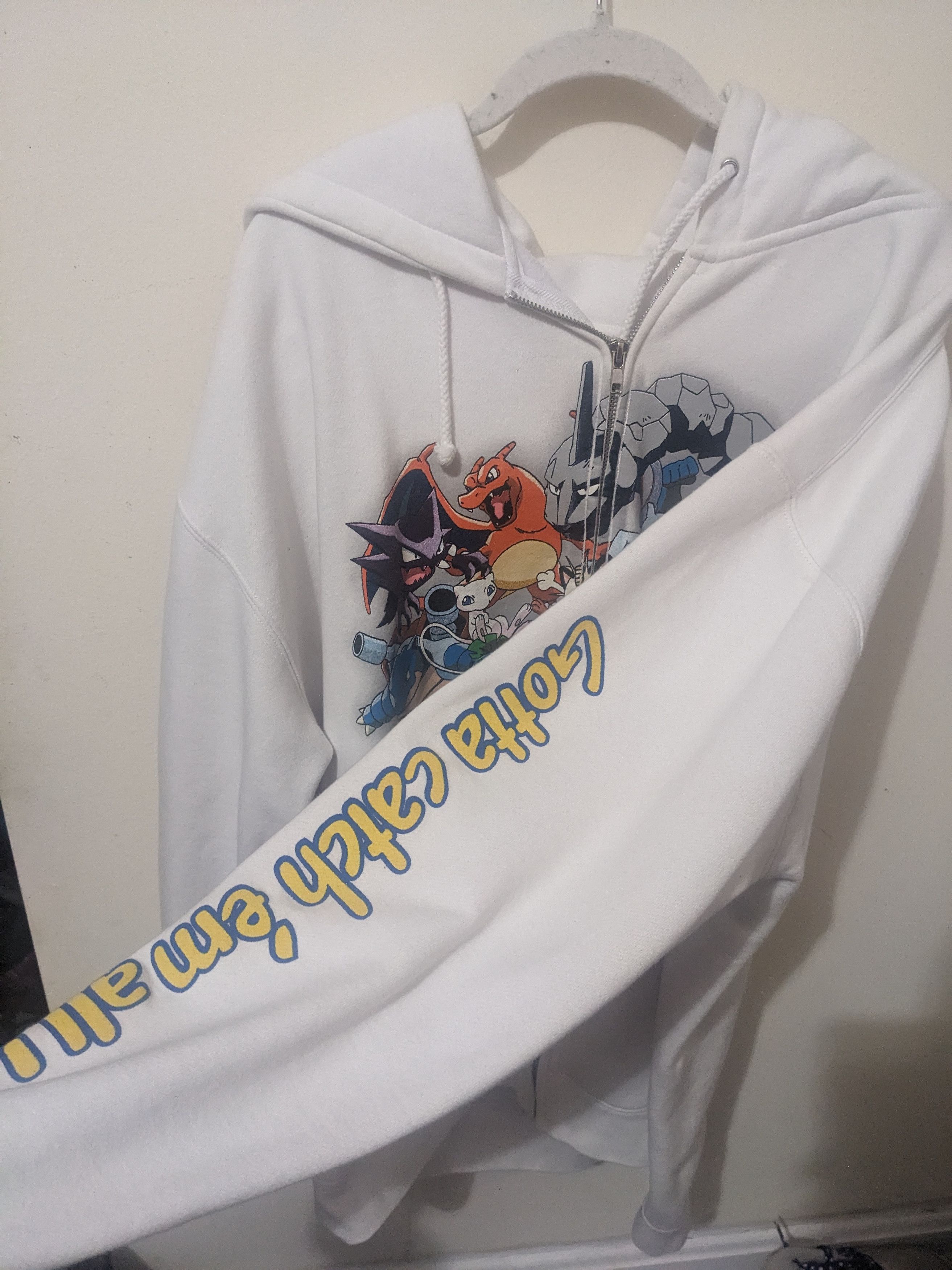 Pokemon 2008 Pokemon Zip Up Hoodie Size US XXL / EU 58 / 5 - 2 Thumbnail