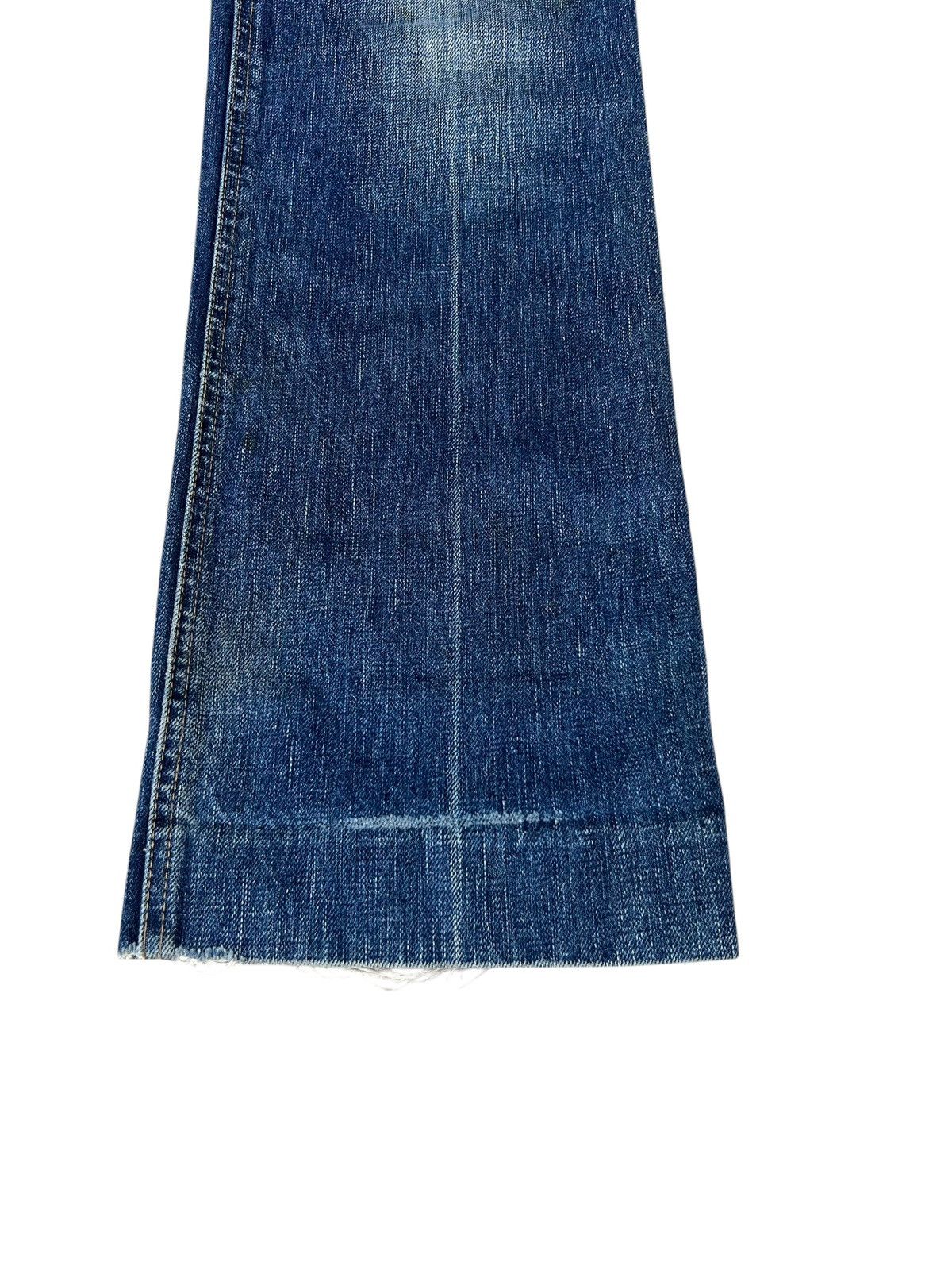 Vintage Vintage Cosmic Wonder Japan Dirty Mud Denim Flare Jeans Size US 32 / EU 48 - 11 Thumbnail