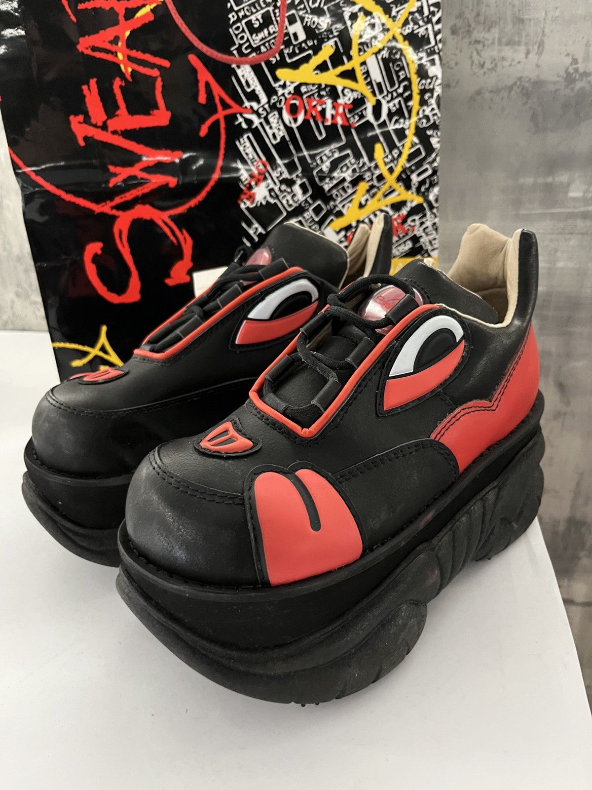 SWEAR London Swear alternative tribe mad dogs black Size US 9 / EU 42 - 2 Thumbnail
