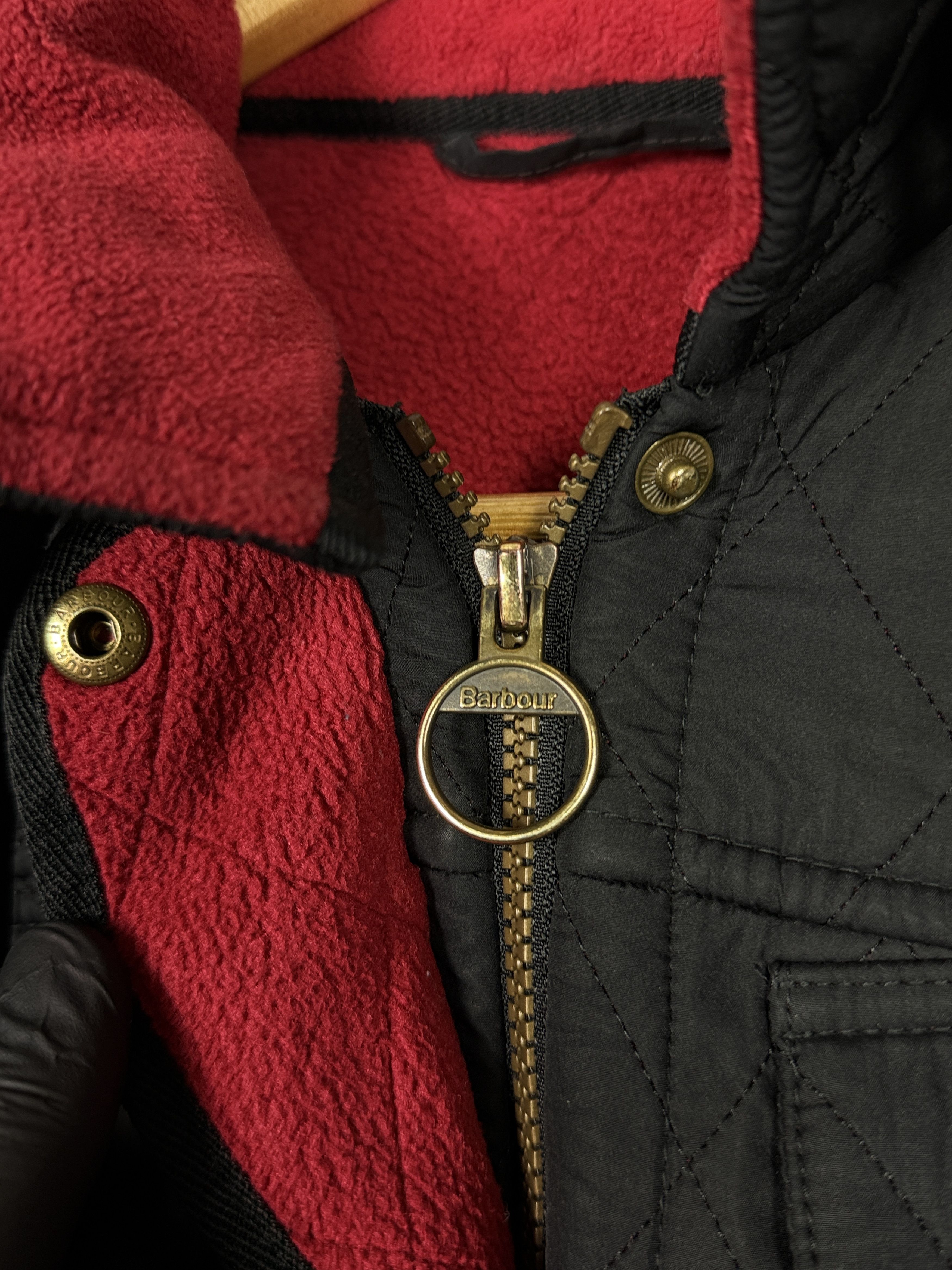 Barbour Barbour International quilted jacket with belt mini logo Size S / US 4 / IT 40 - 4 Thumbnail