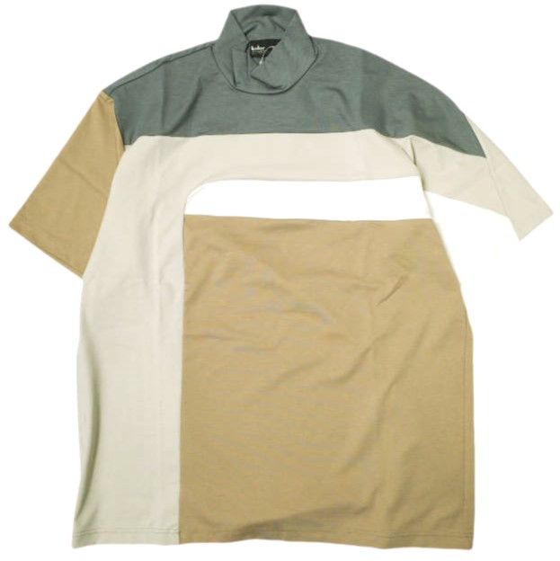 Other Other kolor Light Ponte High Neck Cut and Sewn Others T-Shirts 24SCM-T03202 DUTY FREE for USA Size ONE SIZE - 1 Thumbnail