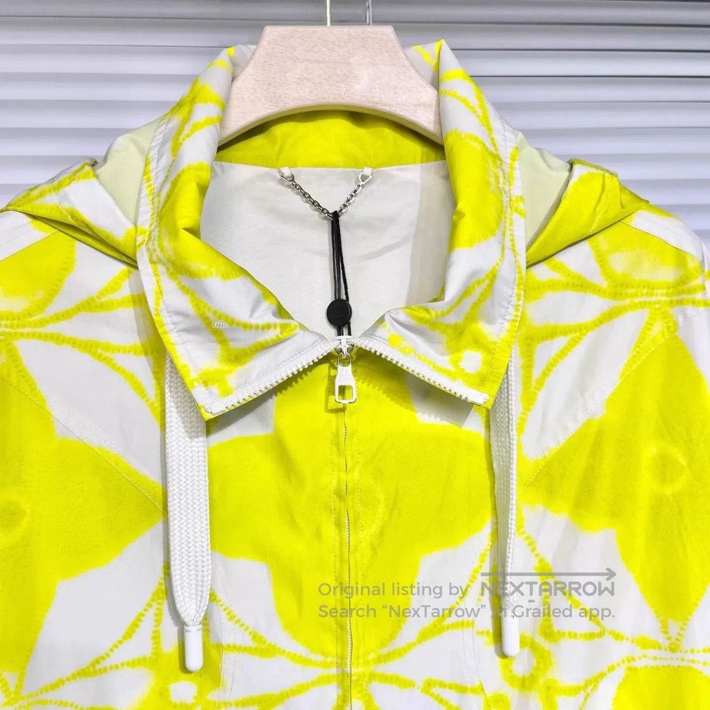 Louis Vuitton Yellow Patterned Lightweight Jacket Size S. Size US S / EU 44-46 / 1 - 3 Thumbnail