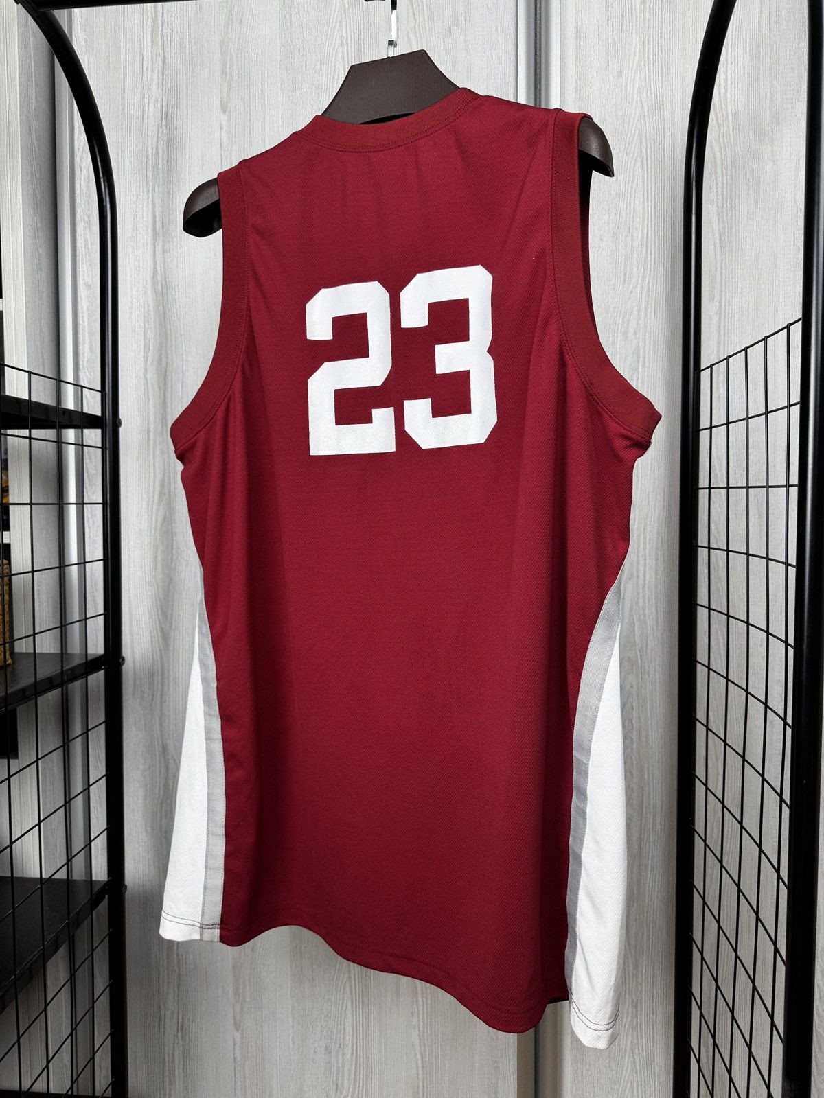 Nike Nike Oklahoma Sooners #23 NCAA Basketball Jersey Authentic Size US XXL / EU 58 / 5 - 2 Thumbnail