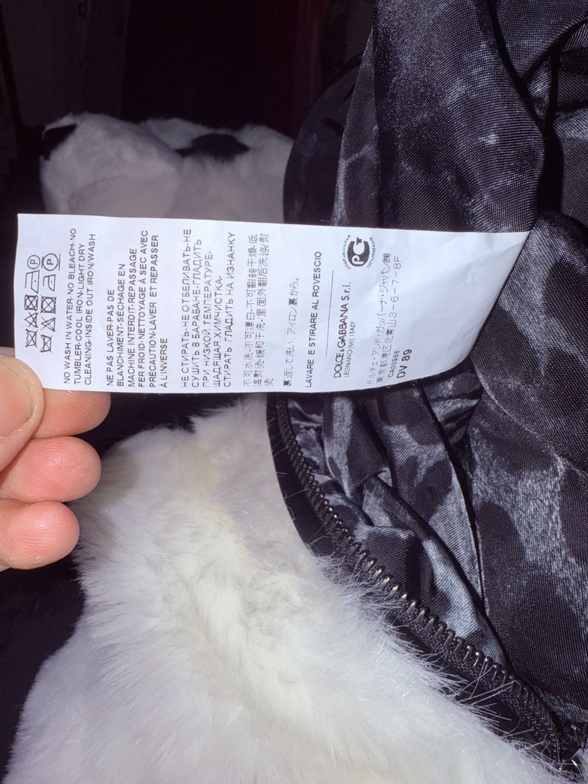 Dolce & Gabbana Dolce & Gabbana Panda Bear Backpack Size ONE SIZE - 10 Thumbnail