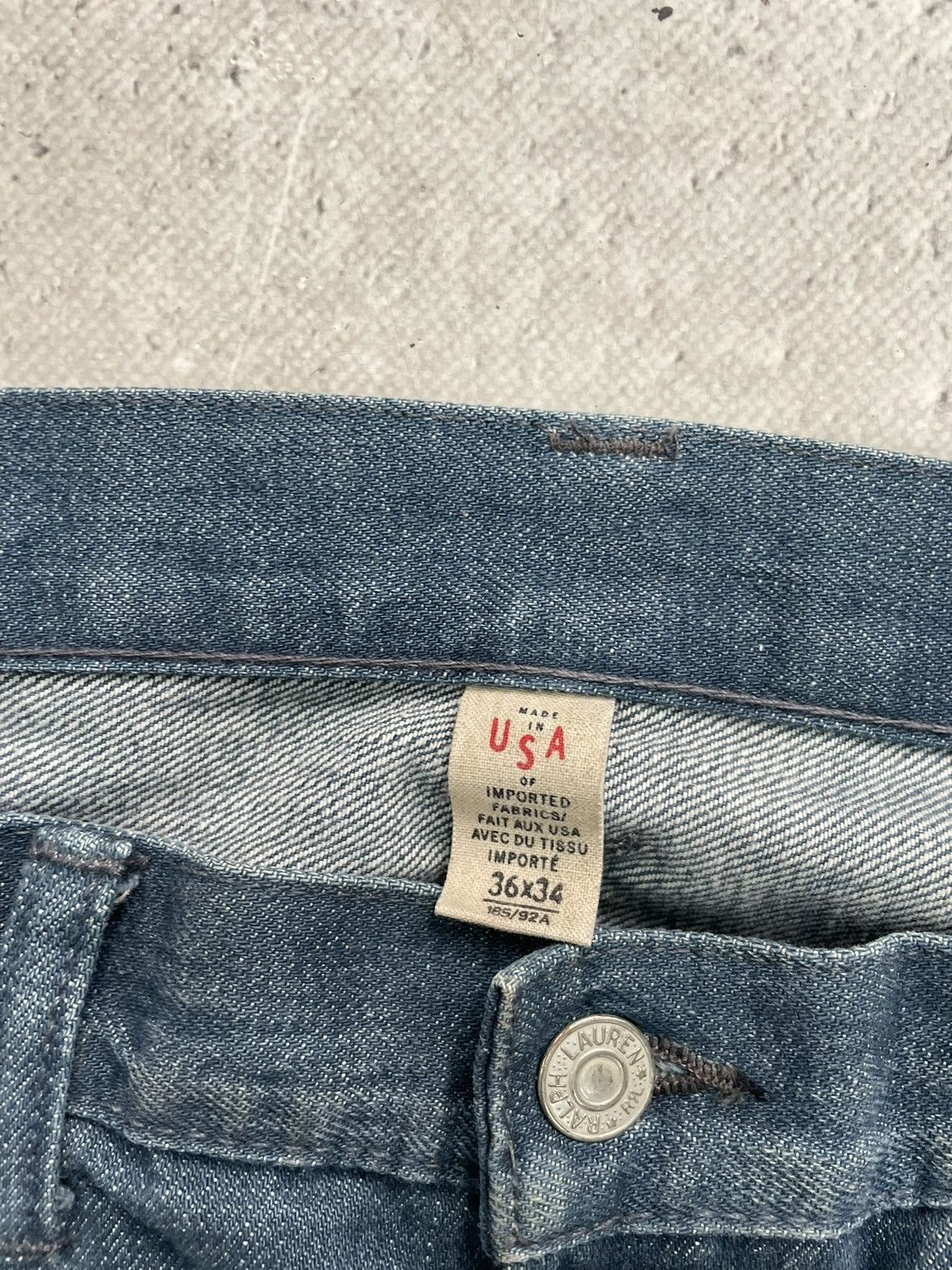 Polo Ralph Lauren Denim selvage Japan double Polo Ralph Lauren RRL jeans Size US 36 / EU 52 - 5 Thumbnail
