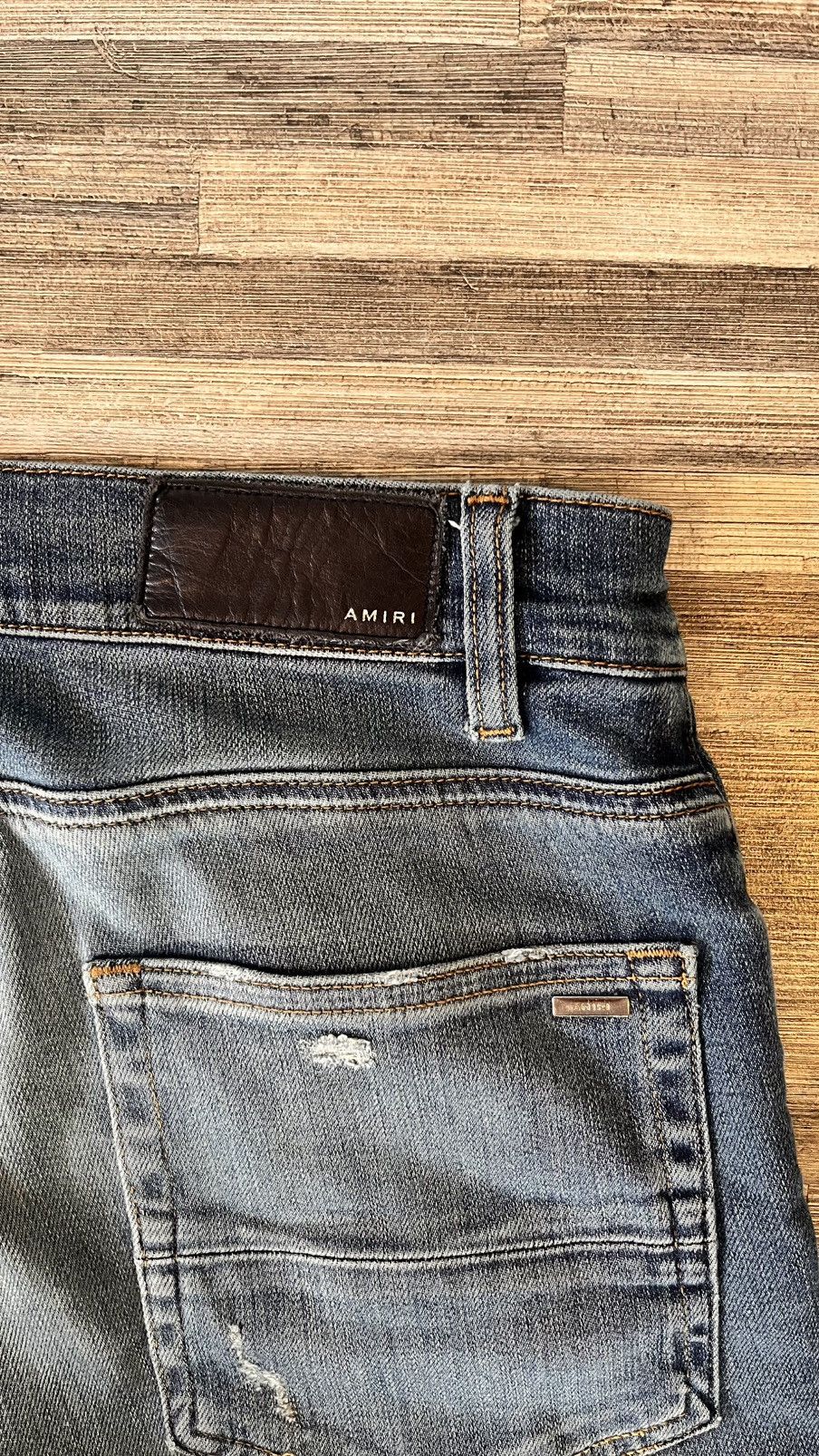 Amiri Amiri jeans indigo blue Size US 30 / EU 46 - 10 Thumbnail