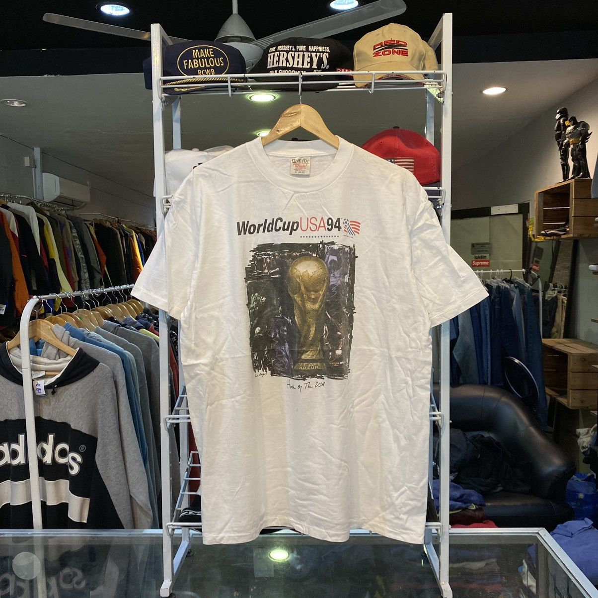 Vintage 1990's World Cup Usa 1994 Soccer Football Tshirt