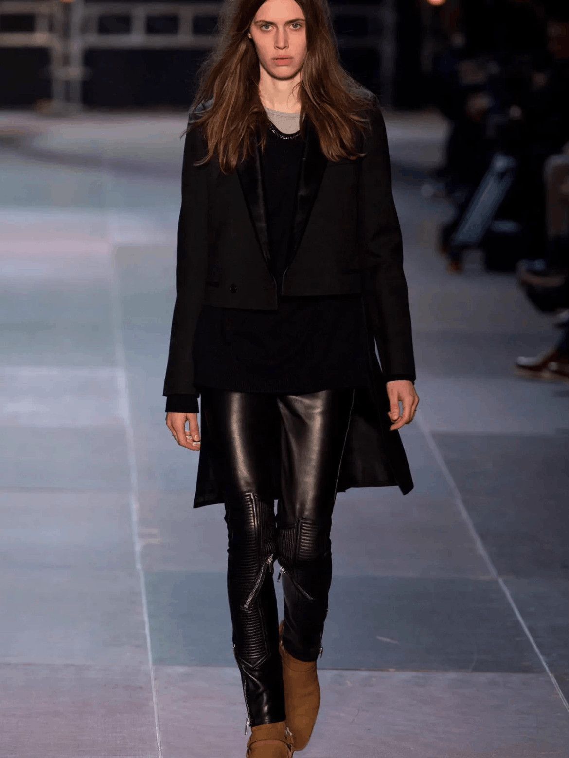 Other Saint Laurent Paris by Hedi 13AW Runway Tee-2508 Size US XL / EU 56 / 4 - 8 Thumbnail