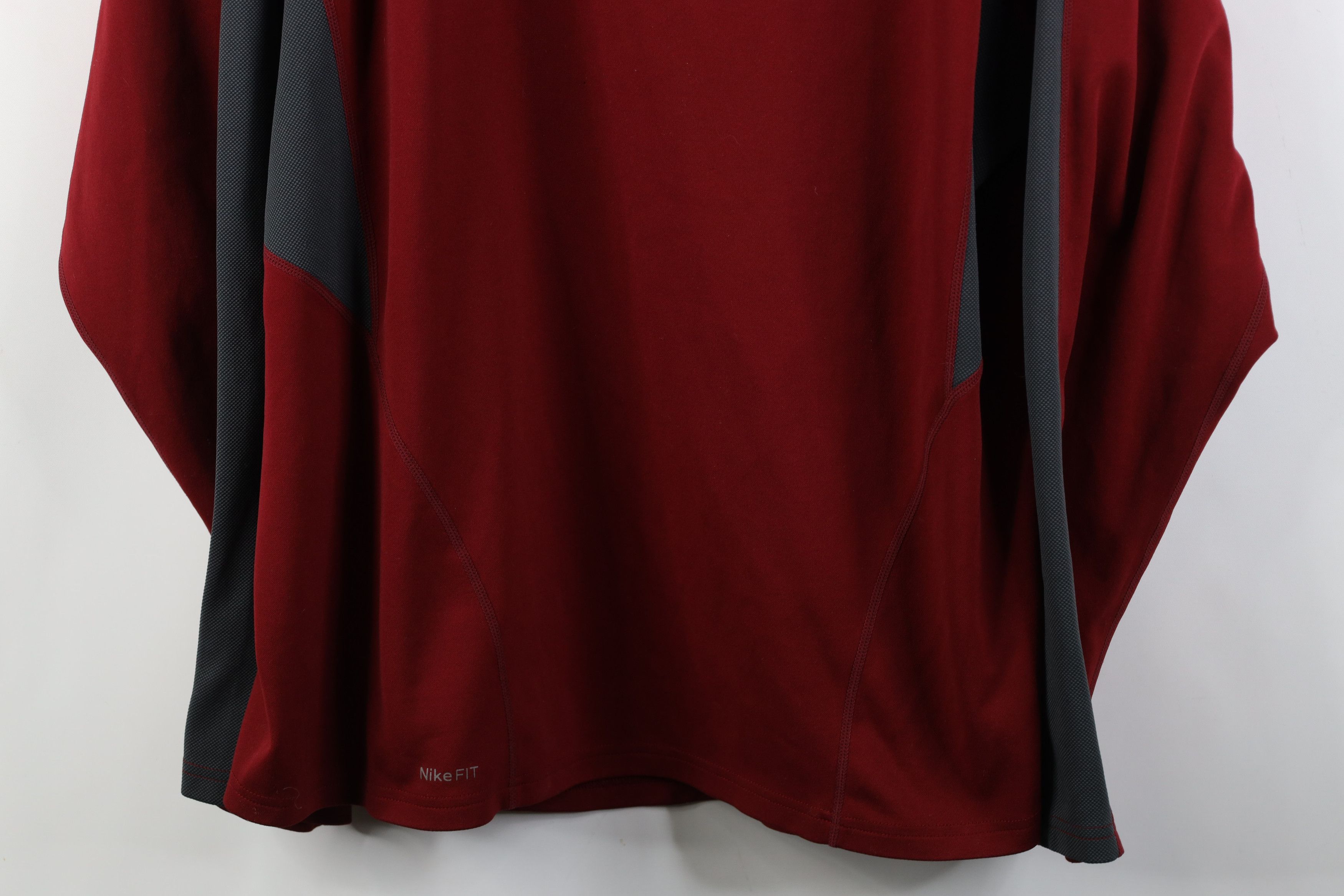 Nike Vintage Nike ACG Mini Swoosh Knit Long Sleeve T-Shirt Red Size US XXL / EU 58 / 5 - 3 Thumbnail