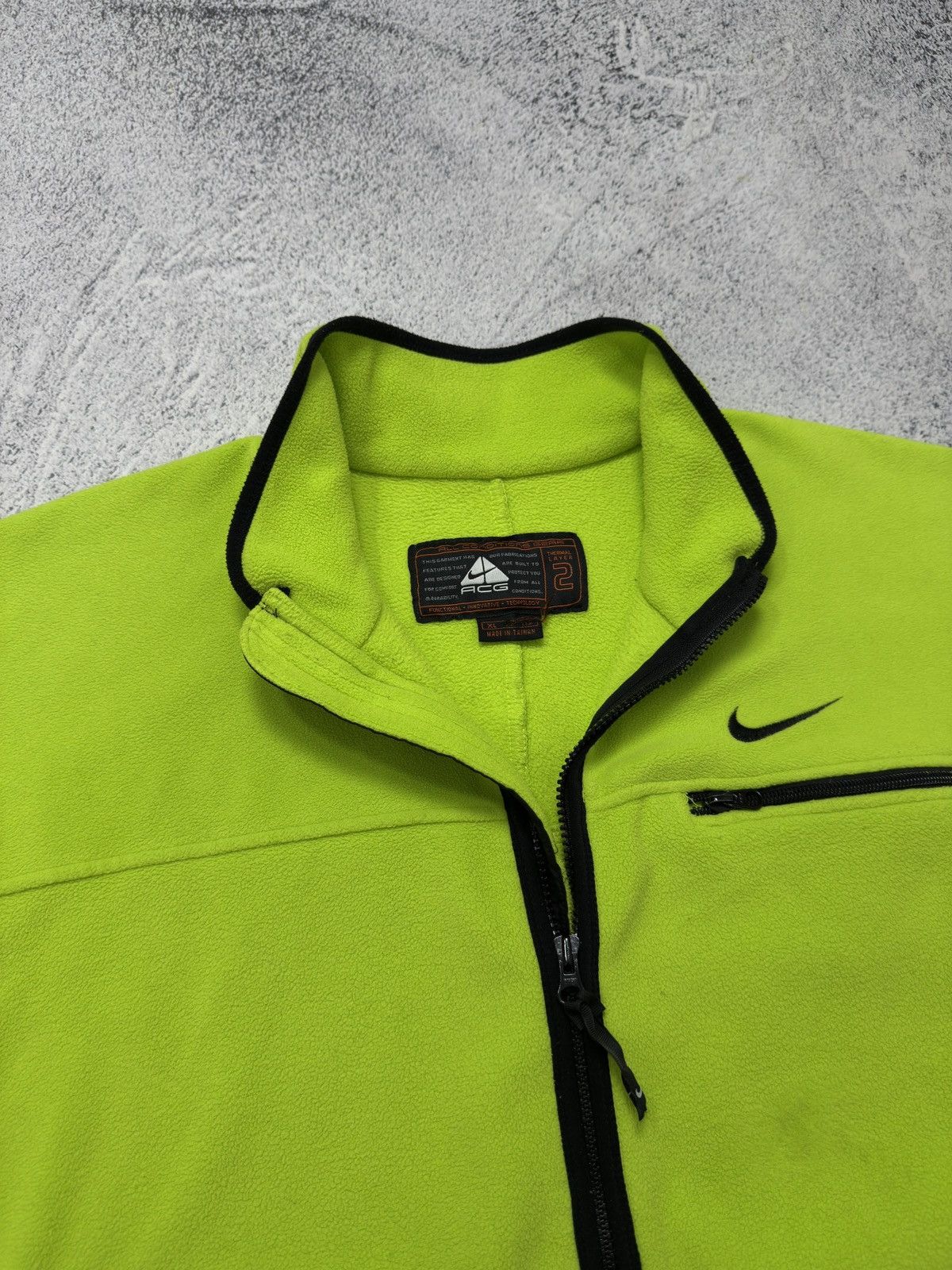 Nike ACG Vintage Nike ACG 1/2 Zip Fleece Polar Pocket Jacket 90s Size US XL / EU 56 / 4 - 13 Thumbnail