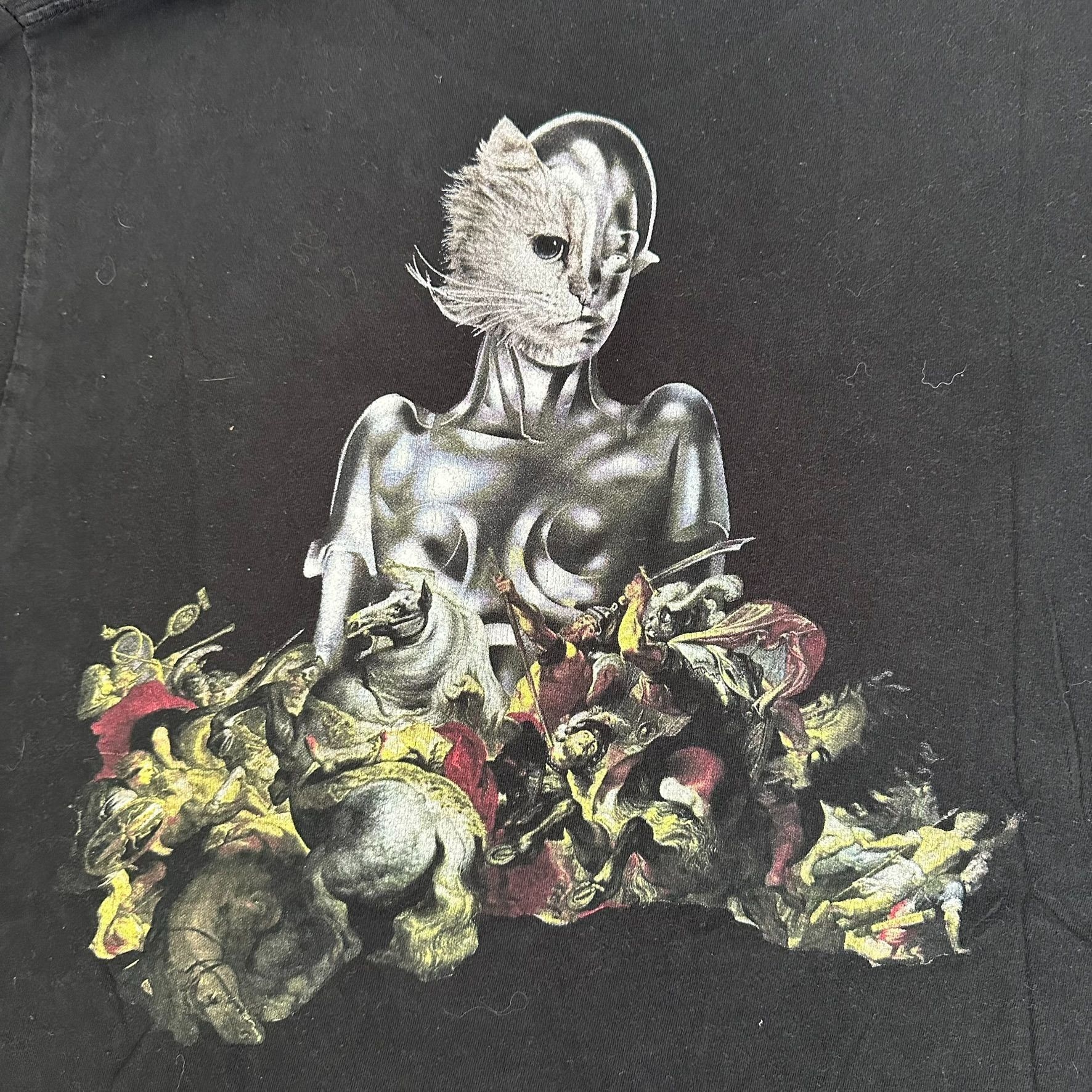 RIPNDIP RIPNDIP Nermaissance Skate T-Shirt Robot Nerm Boxy Black M S Size US M / EU 48-50 / 2 - 2 Thumbnail