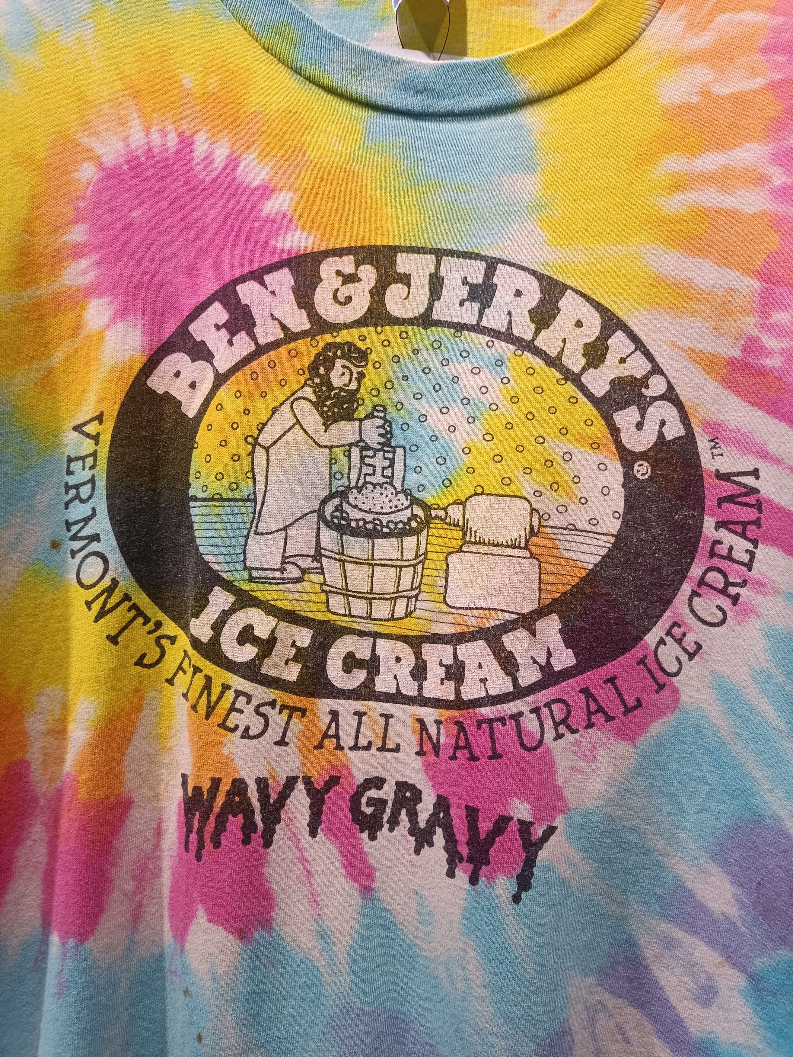 Vintage Ben jerrys ice cream wavy gravy Size US L / EU 52-54 / 3 - 2 Thumbnail