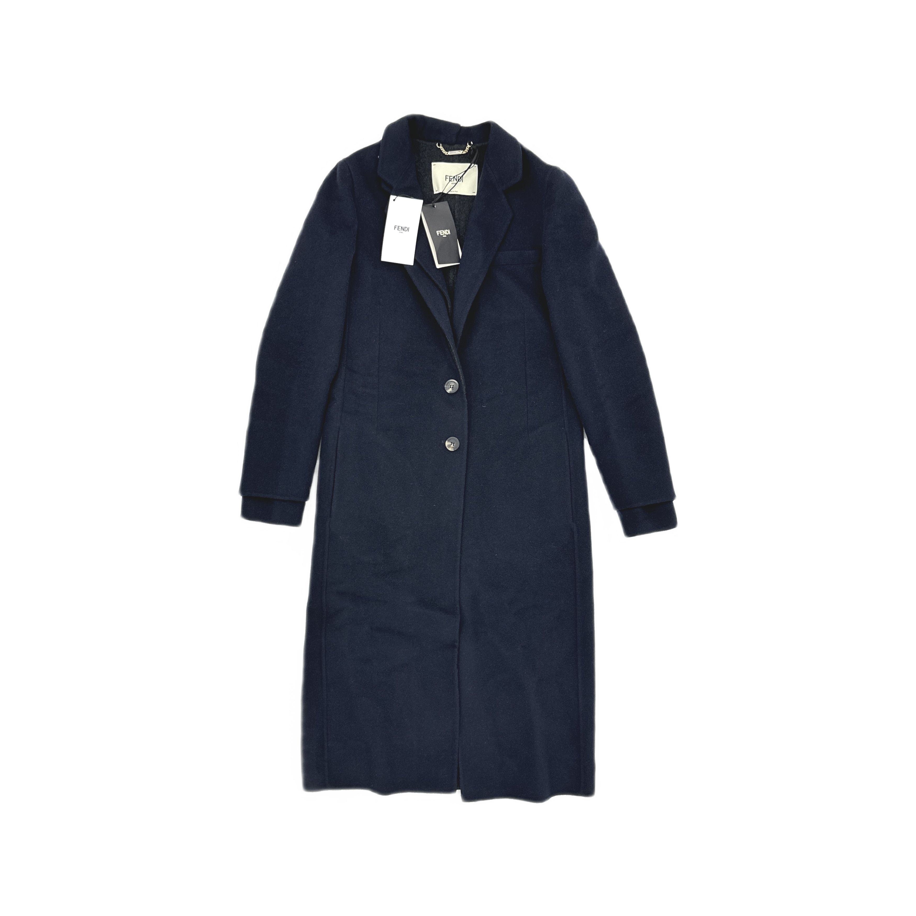 Fendi Fendi Cashmere Coat Size 36 Size XS / US 0-2 / IT 36-38 - 1 Thumbnail