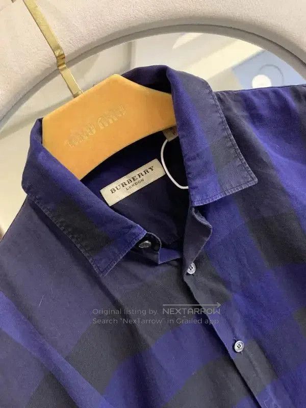 Burberry Burberry Short Sleeve Cotton Shirt for Men. Size US S / EU 44-46 / 1 - 5 Thumbnail