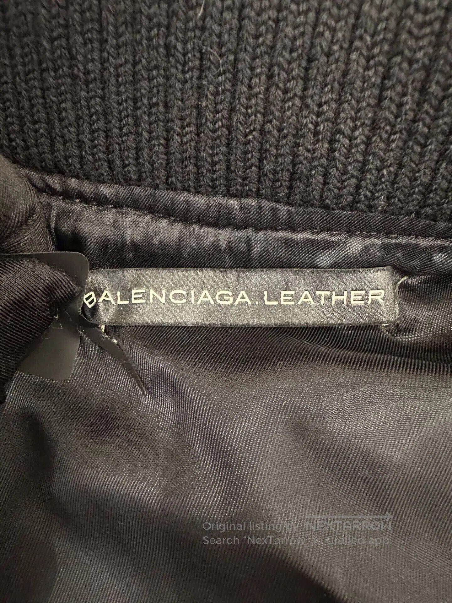 Balenciaga Balenciaga Women's Black Sheepskin Biker Jacket. Size S / US 4 / IT 40 - 5 Thumbnail