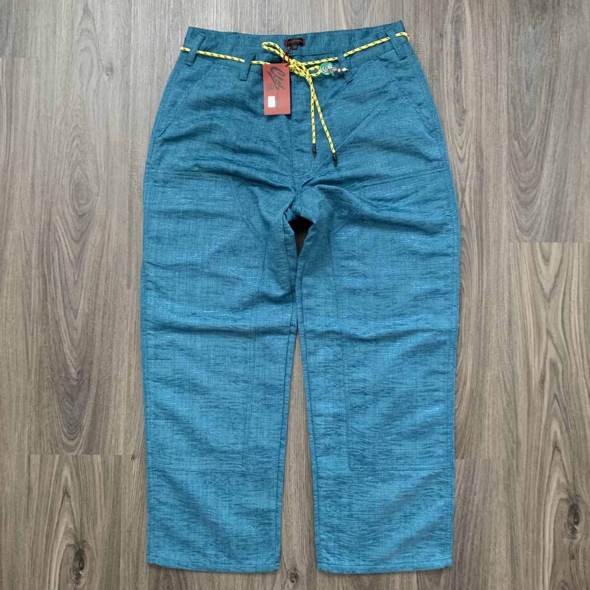 CLOT Clot Apparel green pants cropped carpenter XL Size US 34 / EU 50 - 3 Thumbnail