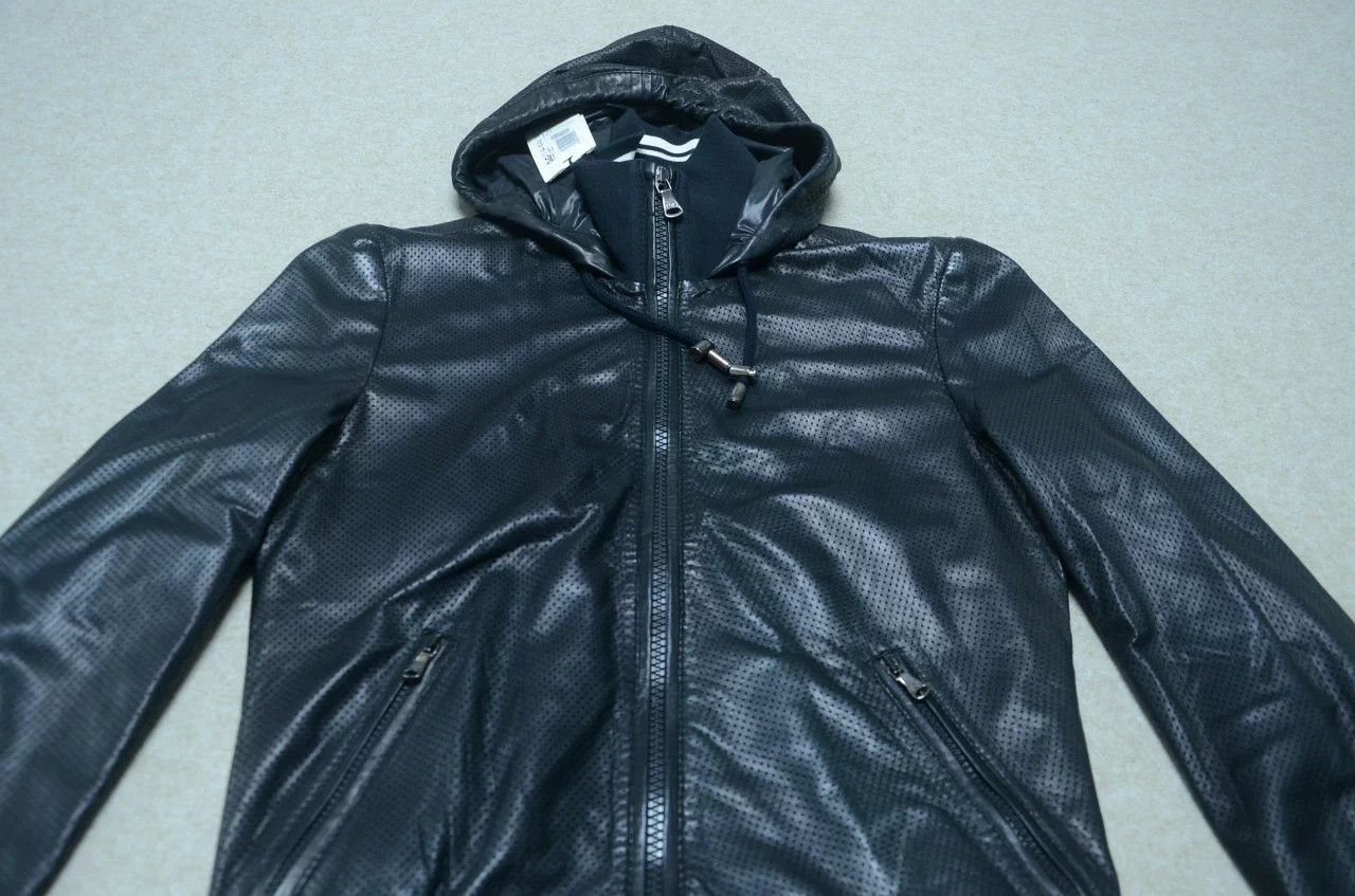 Dolce & Gabbana DG Black Lambskin Leather Jacket 44 Size US S / EU 44-46 / 1 - 2 Thumbnail