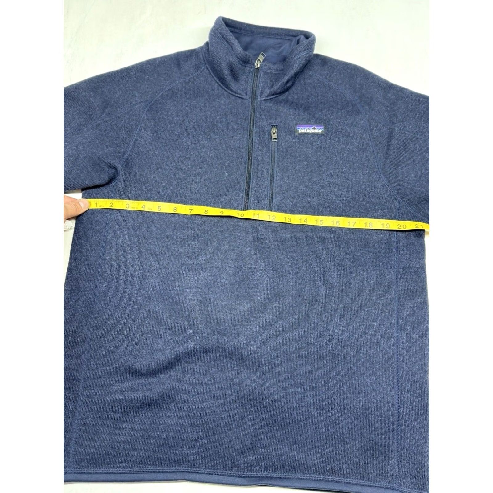 Patagonia Patagonia Better Sweater 1/4 Zip Blue Green Preppy Mens M Subtle Logo Embroidered Fleece Pullover Sweater Size US M / EU 48-50 / 2 - 4 Thumbnail