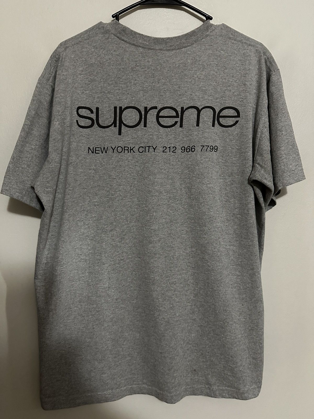 Supreme Supreme NYC Tee Size US L / EU 52-54 / 3 - 1 Thumbnail