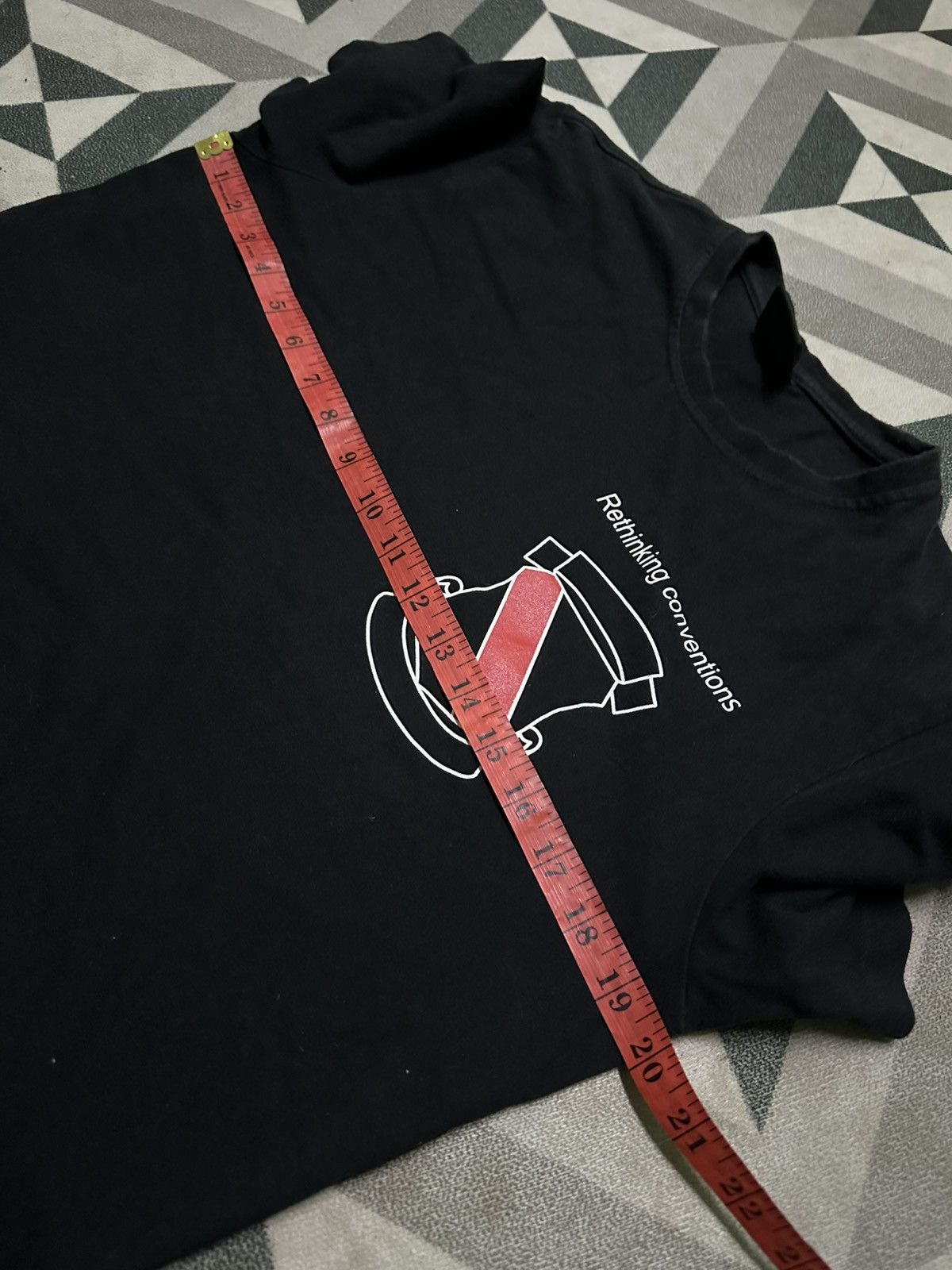 Number (N)ine Marlboro x Number (N)ine "Rethinking Conventions" black tee Size US M / EU 48-50 / 2 - 6 Thumbnail