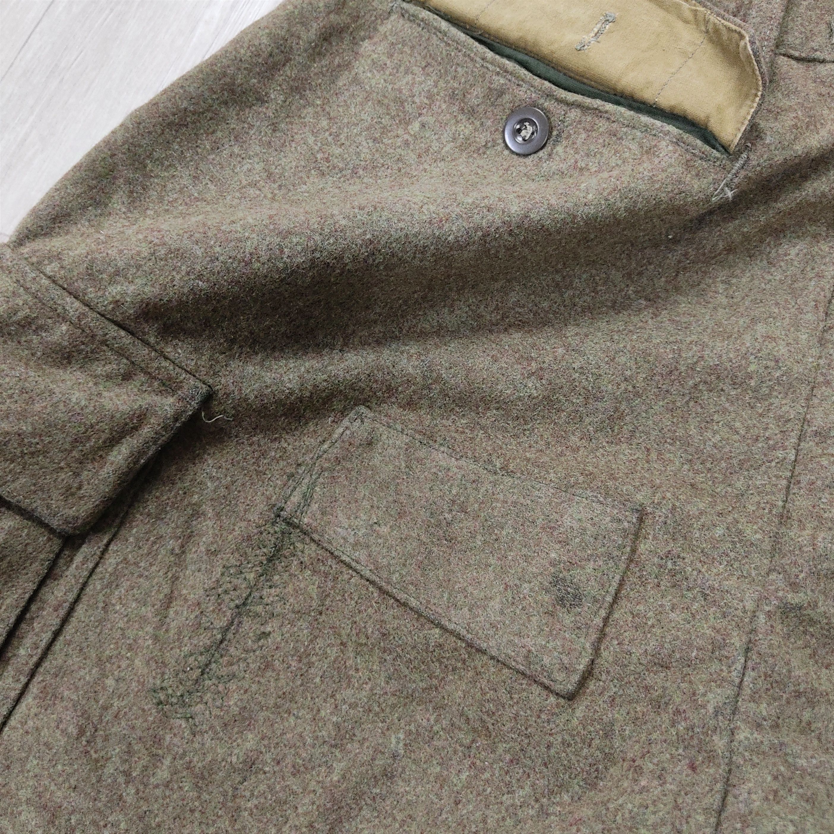 Vintage Vintage OG 60s Kurt Begemann Heavy Wool Combat Pants Size US 33 - 11 Thumbnail