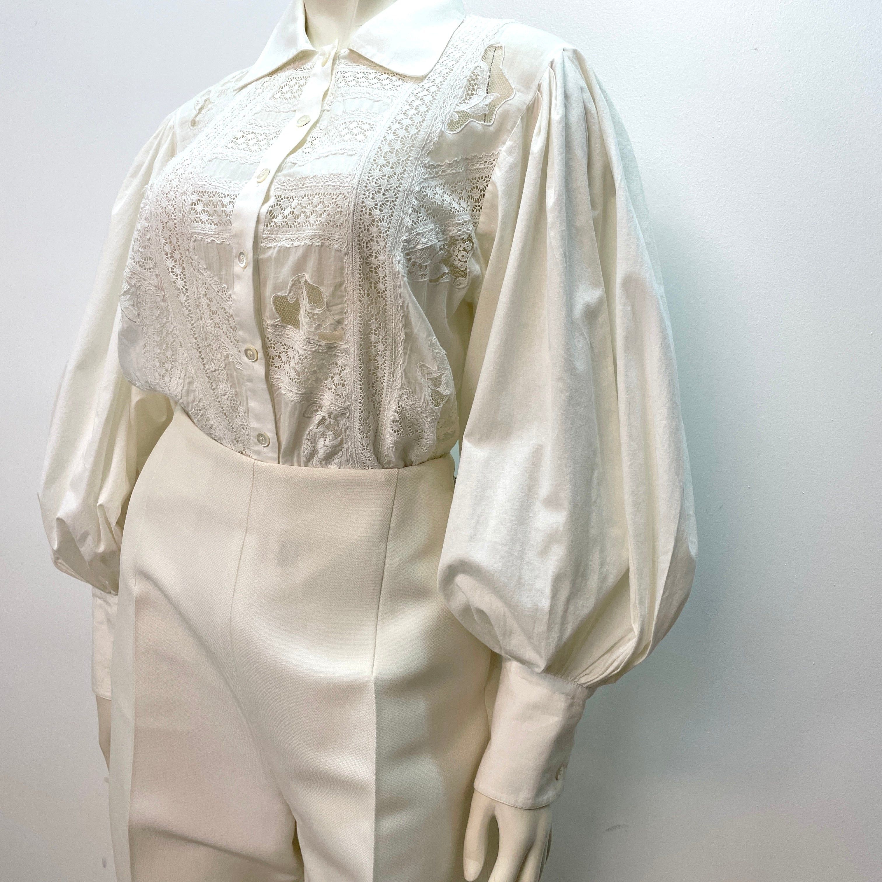 Celine Phoebe Philo Era Deadstock Celine Vintage Designer Trousers Made In Italy Size 29" Size 29" - 4 Thumbnail