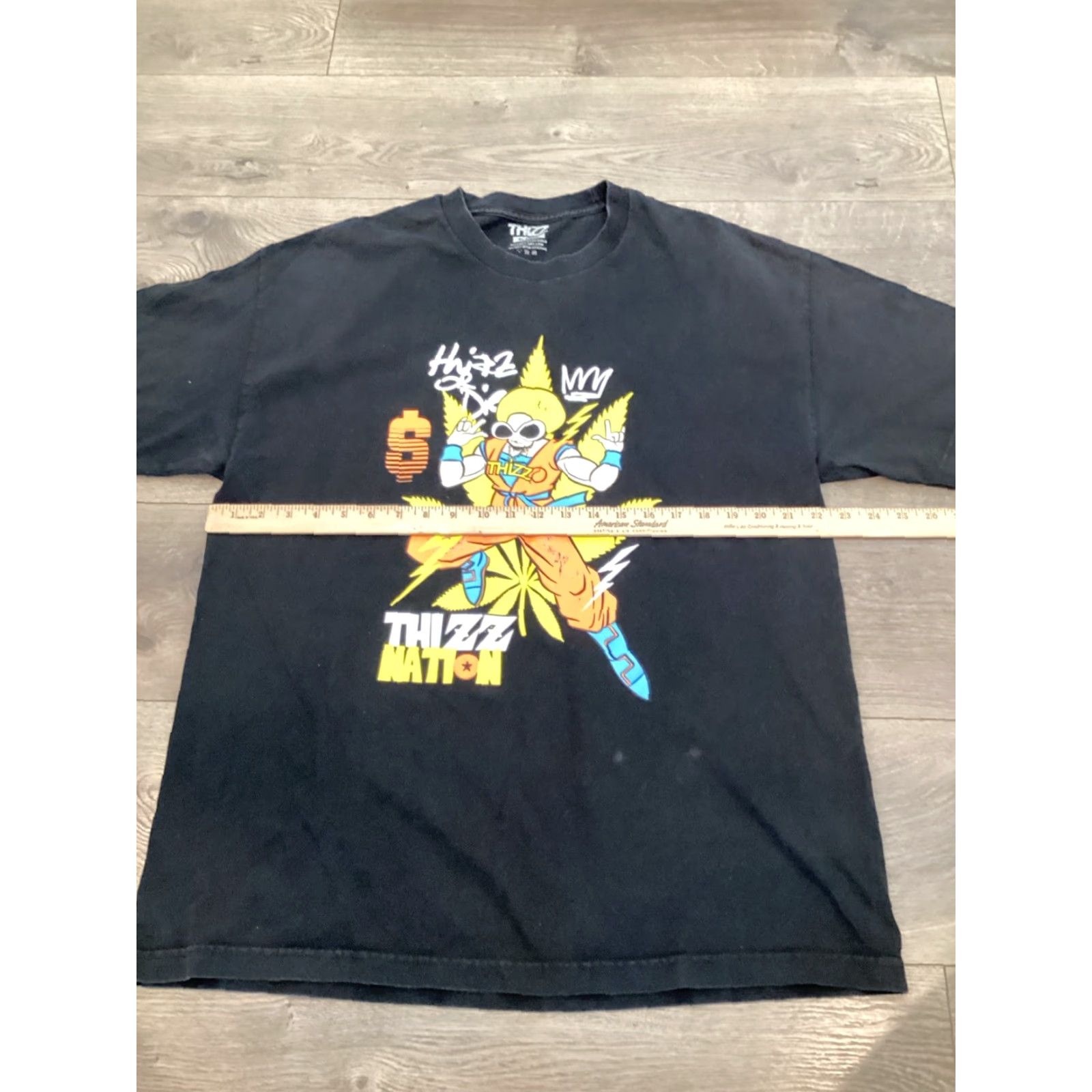 Vintage VINTAGE Thizz Nation Goku DBZ T-Shirt XL Black Men's Size US XL / EU 56 / 4 - 6 Thumbnail