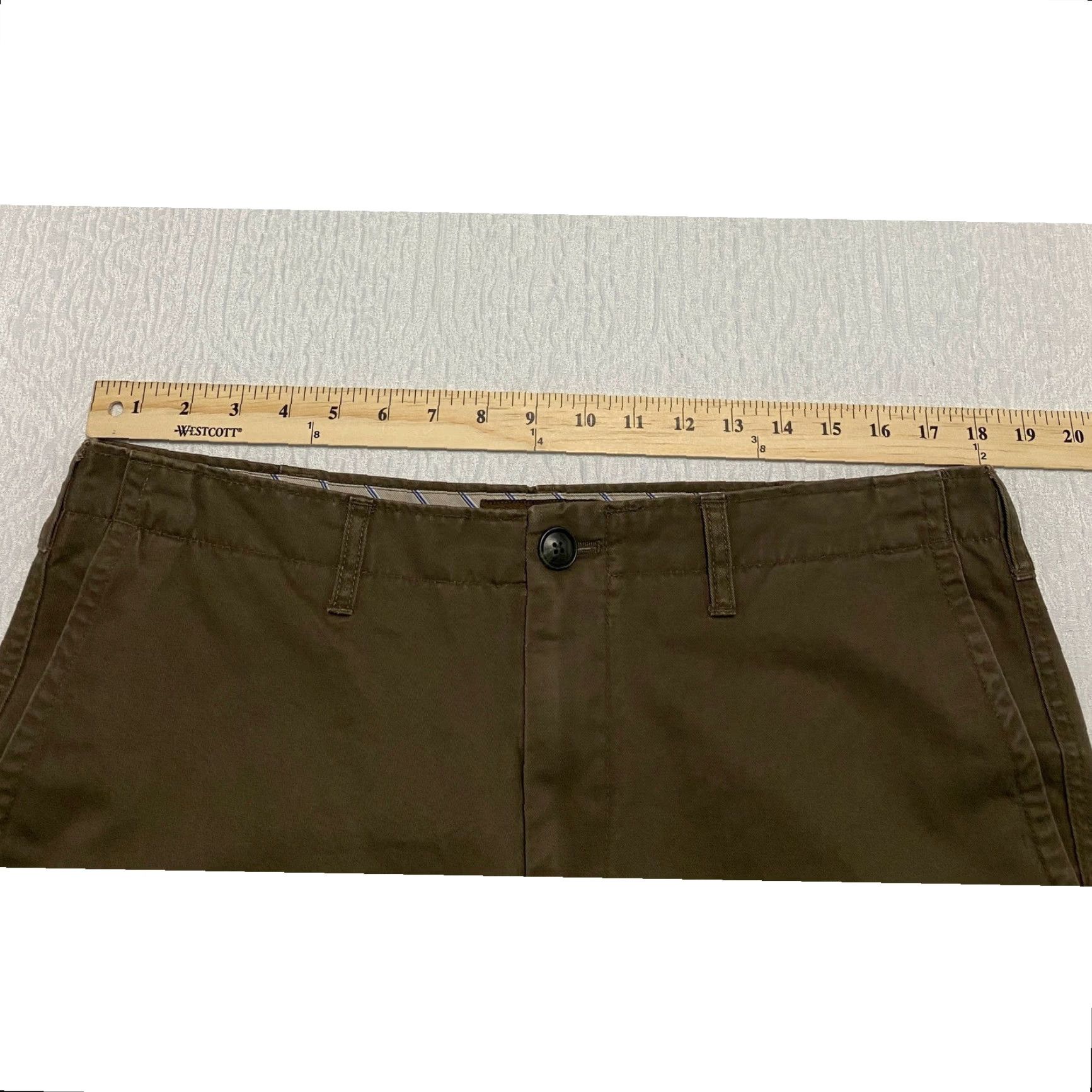Pronto Uomo Pronto Uomo Chino Pants Straight Mens 36x30 Brown Flat Front Size US 36 / EU 52 - 5 Thumbnail