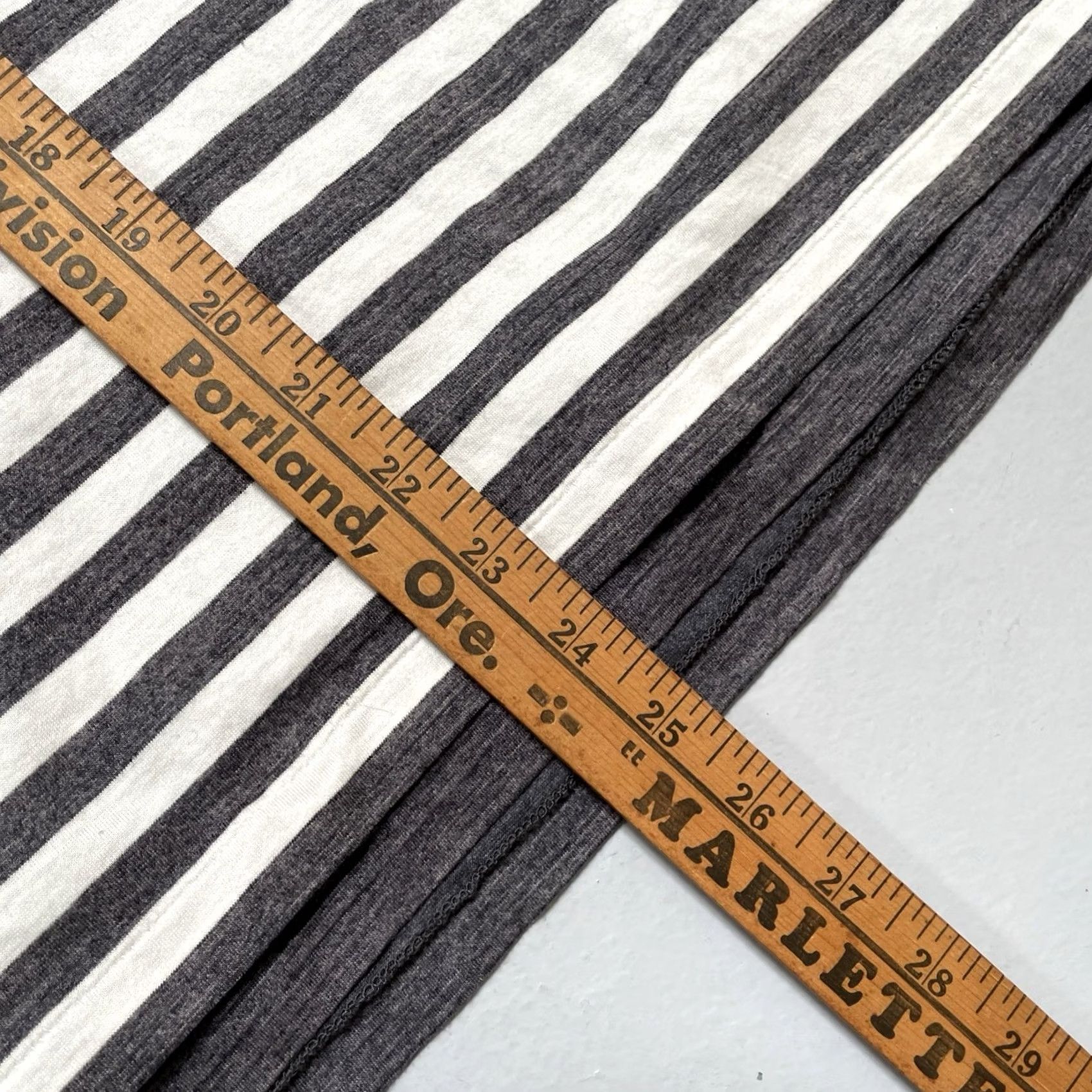 Doublet Mister N Hollywood Double Layer Striped Border T-Shirt Japan 40 Size US L / EU 52-54 / 3 - 6 Thumbnail