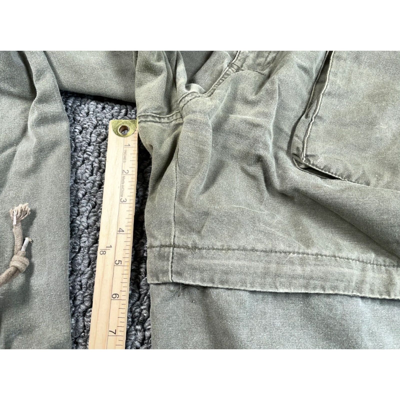 Vintage VINTAGE VTG 90s Convertible Cargo Pants Shorts Men 36 x 32 Green Cargo Pocket Hipster Retro 90s Mens Size US 36 / EU 52 - 7 Thumbnail