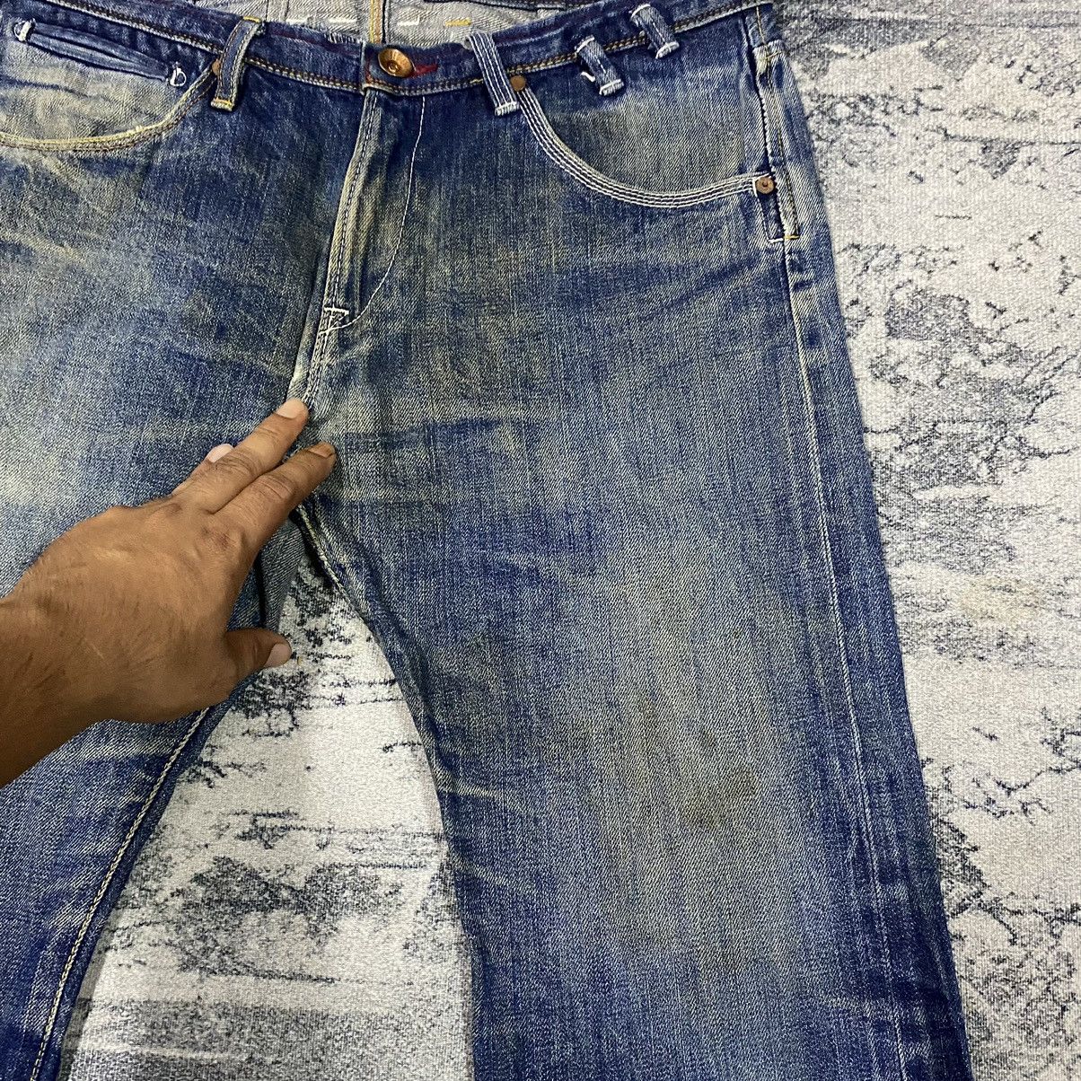 If Six Was Nine × Paul Smith Red Ear × Vintage Vintage Selvedge Paul Smith Rusty Faded Distress Denim Jeans Size US 33 - 7 Thumbnail