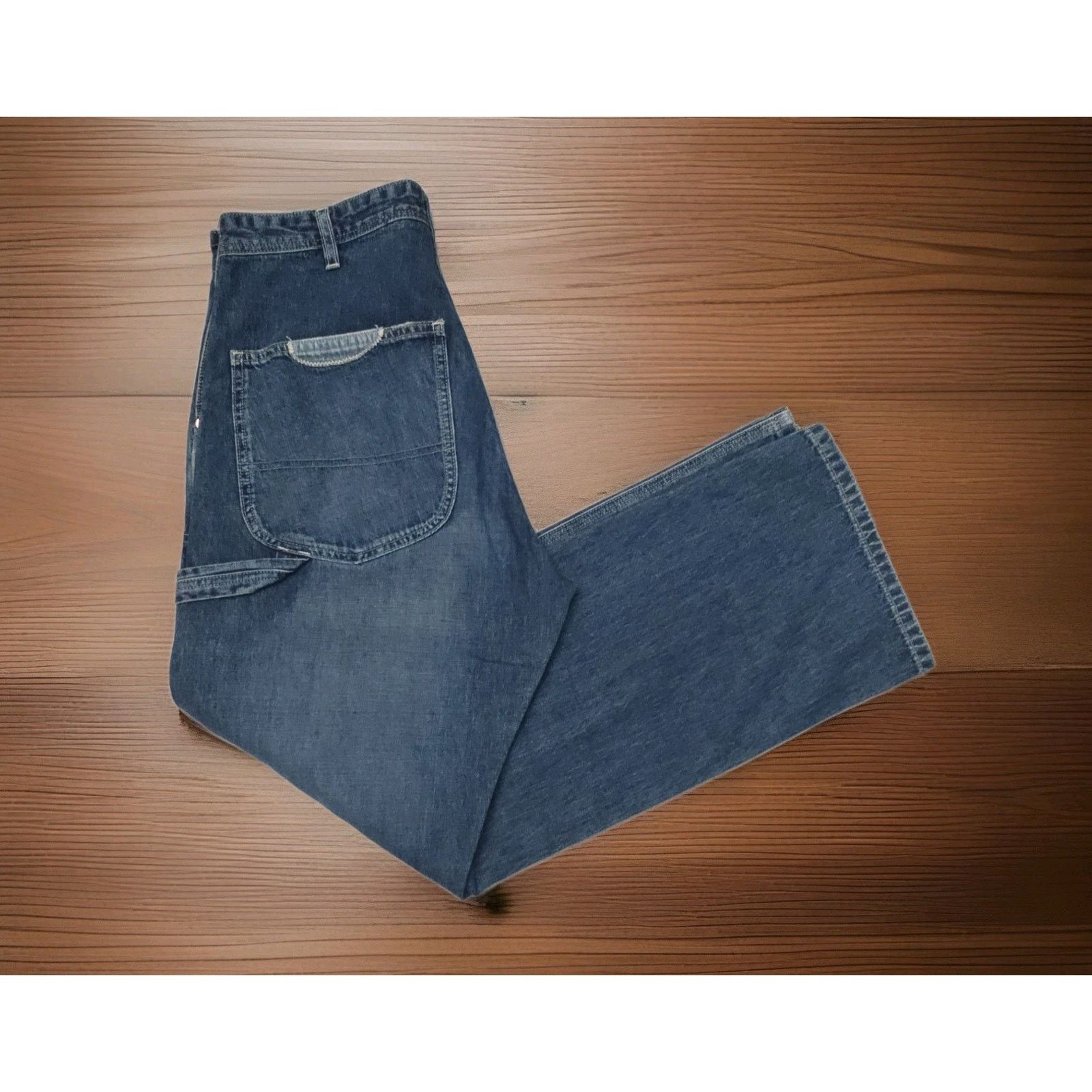 Polo Ralph Lauren POLO by RALPH LAUREN cargo BAGGY Vintage jeans Size 29 Size US 29 - 4 Thumbnail