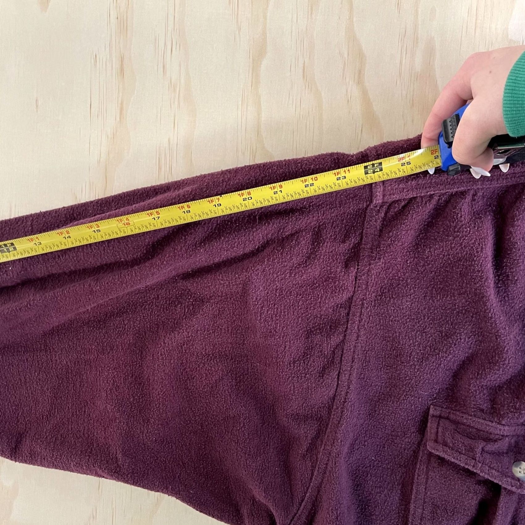 Vintage VINTAGE Sea Level Fleece Shirt Mens XL Burgundy Long Sleeve Button Up Size US XL / EU 56 / 4 - 6 Thumbnail
