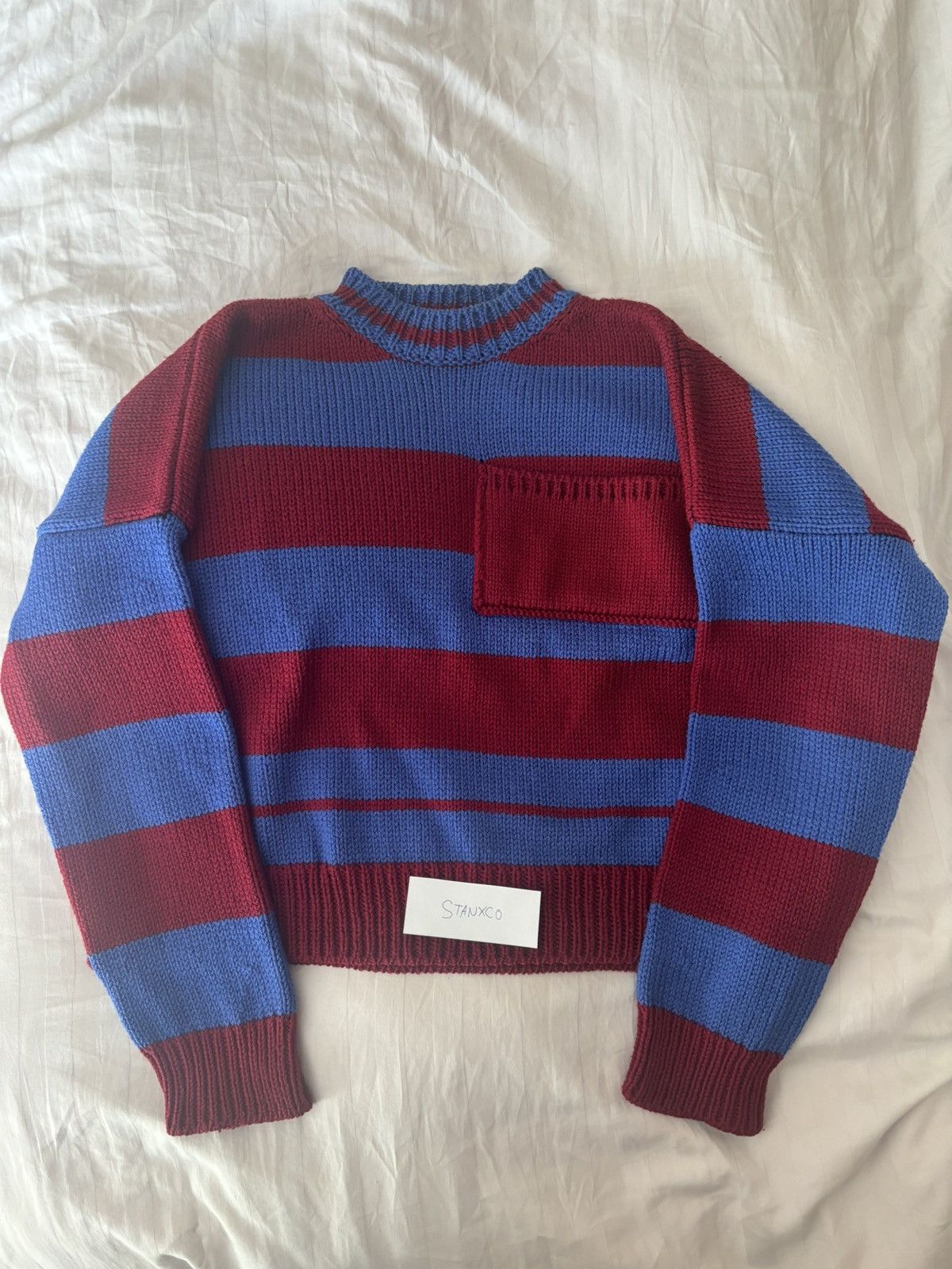 Raf Simons Raf Simons Disturbed Striped Knit | Grailed