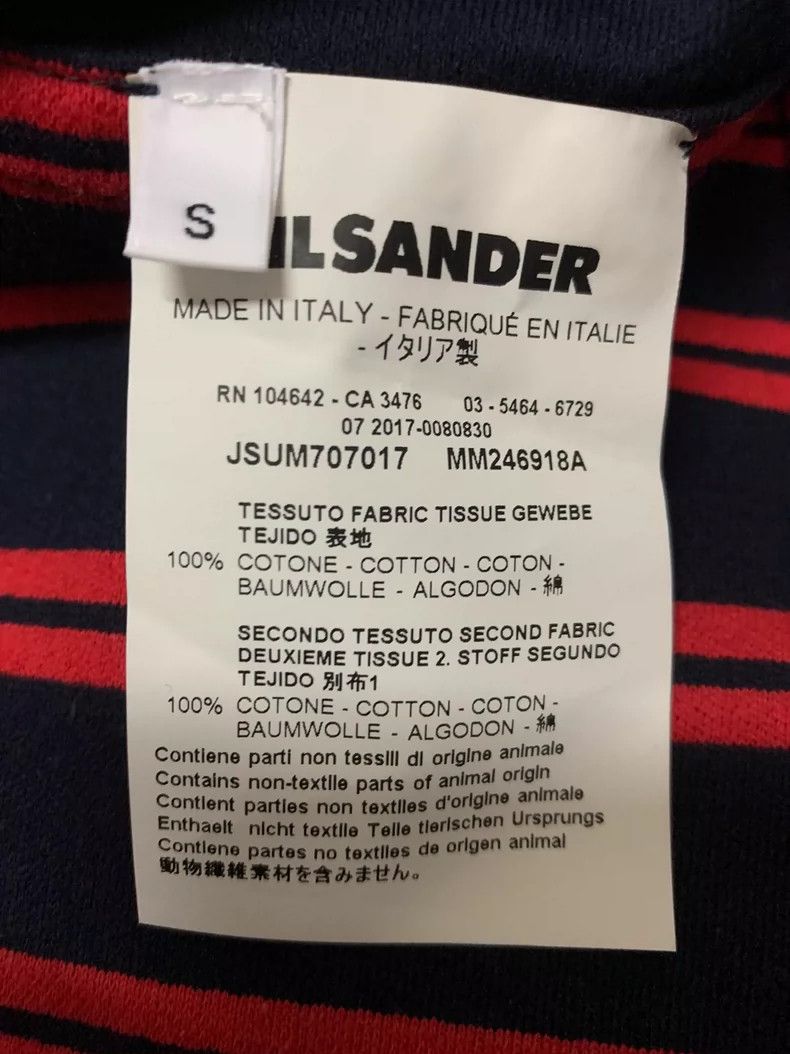 Jil Sander Jil Sander Sparse Red Line Jacket Size S / US 4 / IT 40 - 4 Thumbnail