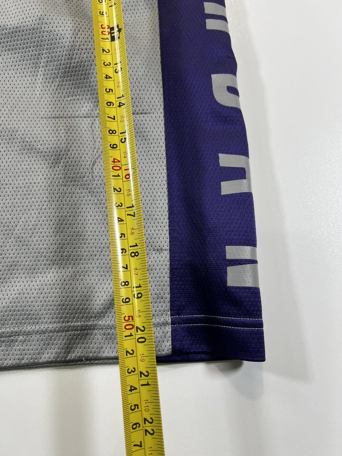 Jordan Brand Jordan Men's Basketball Shorts Grey and Purple Size US 32 / EU 48 - 11 Thumbnail