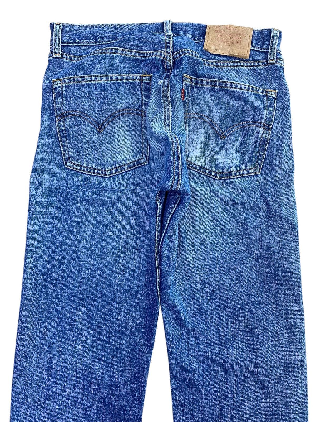 Levi's Levi’s 505 Dirty Faded Wash Style Loose Jeans Size US 31 - 4 Thumbnail