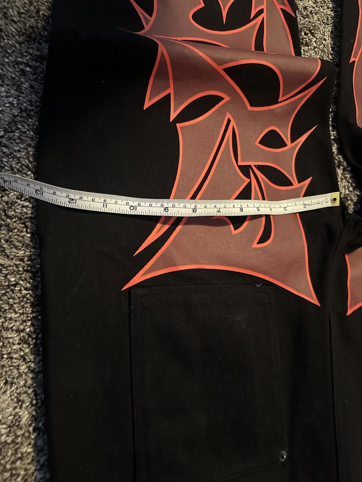 Other Explote Jeans Red Black Men Size L Size US 33 - 7 Thumbnail