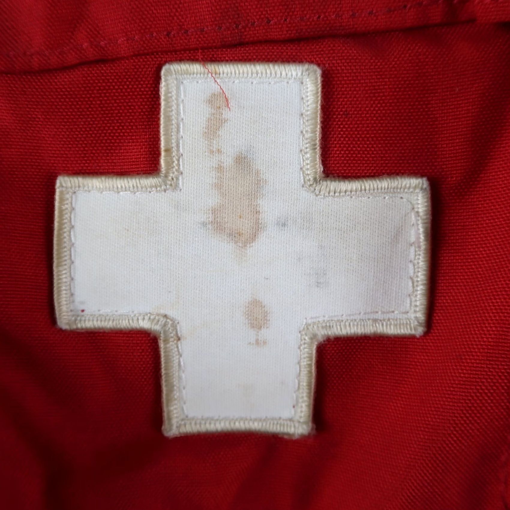 Vintage VINTAGE 90s Ski Area Supplies Vest Mens Size M Red Cross Patch Made In USA Size US M / EU 48-50 / 2 - 5 Thumbnail