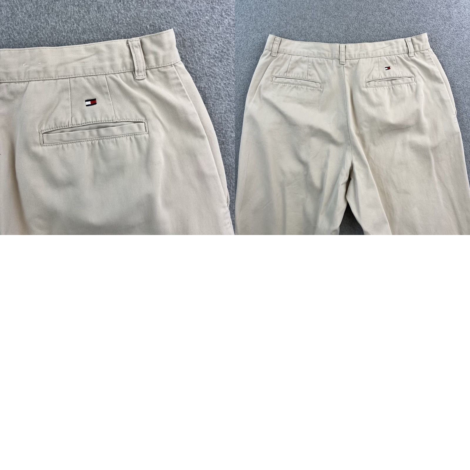 Tommy Hilfiger Tommy Hilfiger Pants Womens 12 Beige Straight Leg Casual Preppy Ladies Size 34" / US 12 / IT 48 - 9 Thumbnail