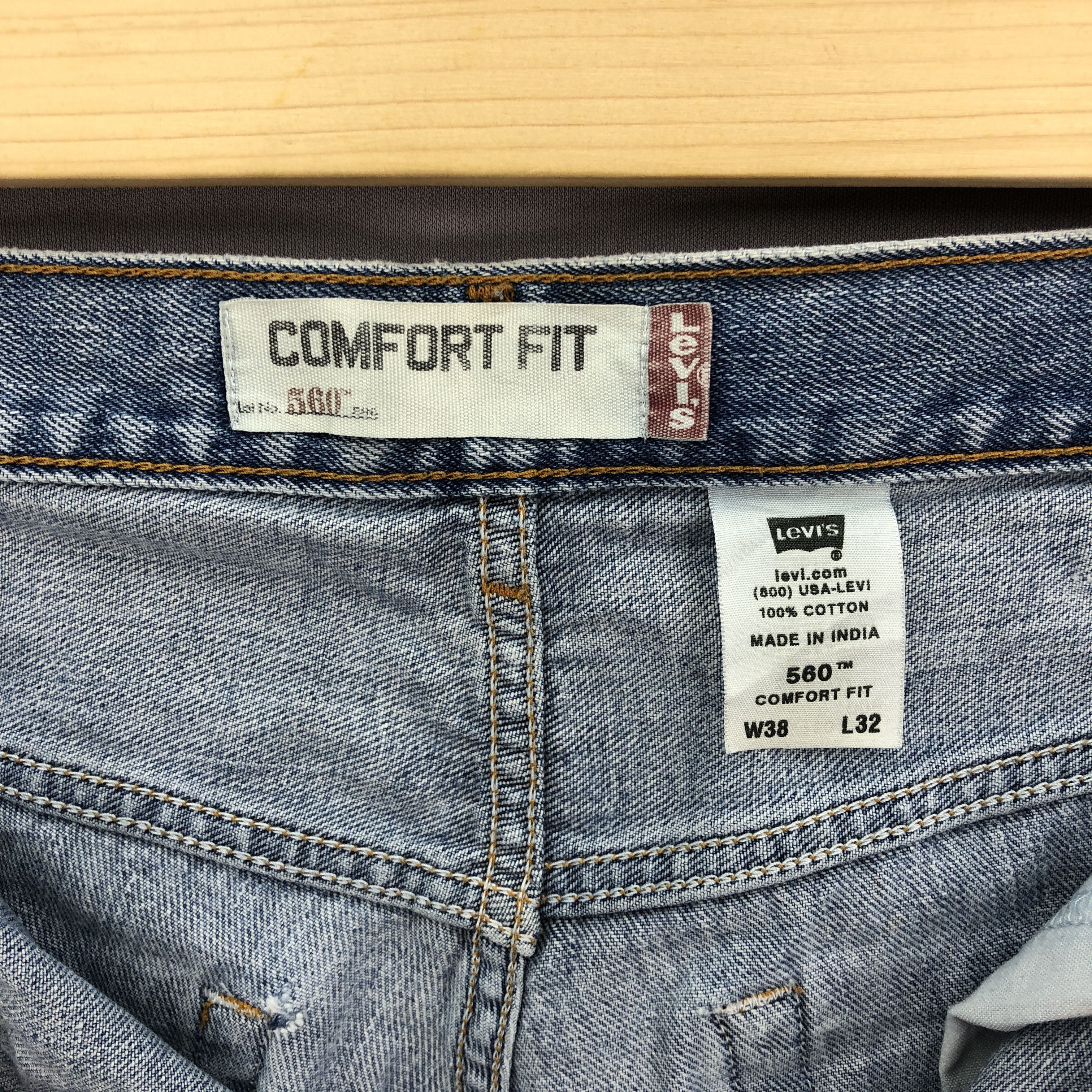 Levi's Vintage Y2K Levis 560 Sun Faded Jeans Levi's Baggy Denim Size US 36 / EU 52 - 6 Thumbnail