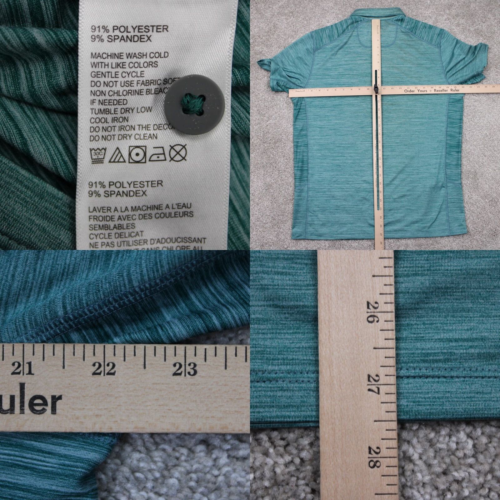 Tommy Bahama Tommy Bahama IslandZone Polo Shirt Men S Blue Short Sleeve Polo Shirt Regular Fit Stretch 90s Pattern Size US S / EU 44-46 / 1 - 8 Thumbnail