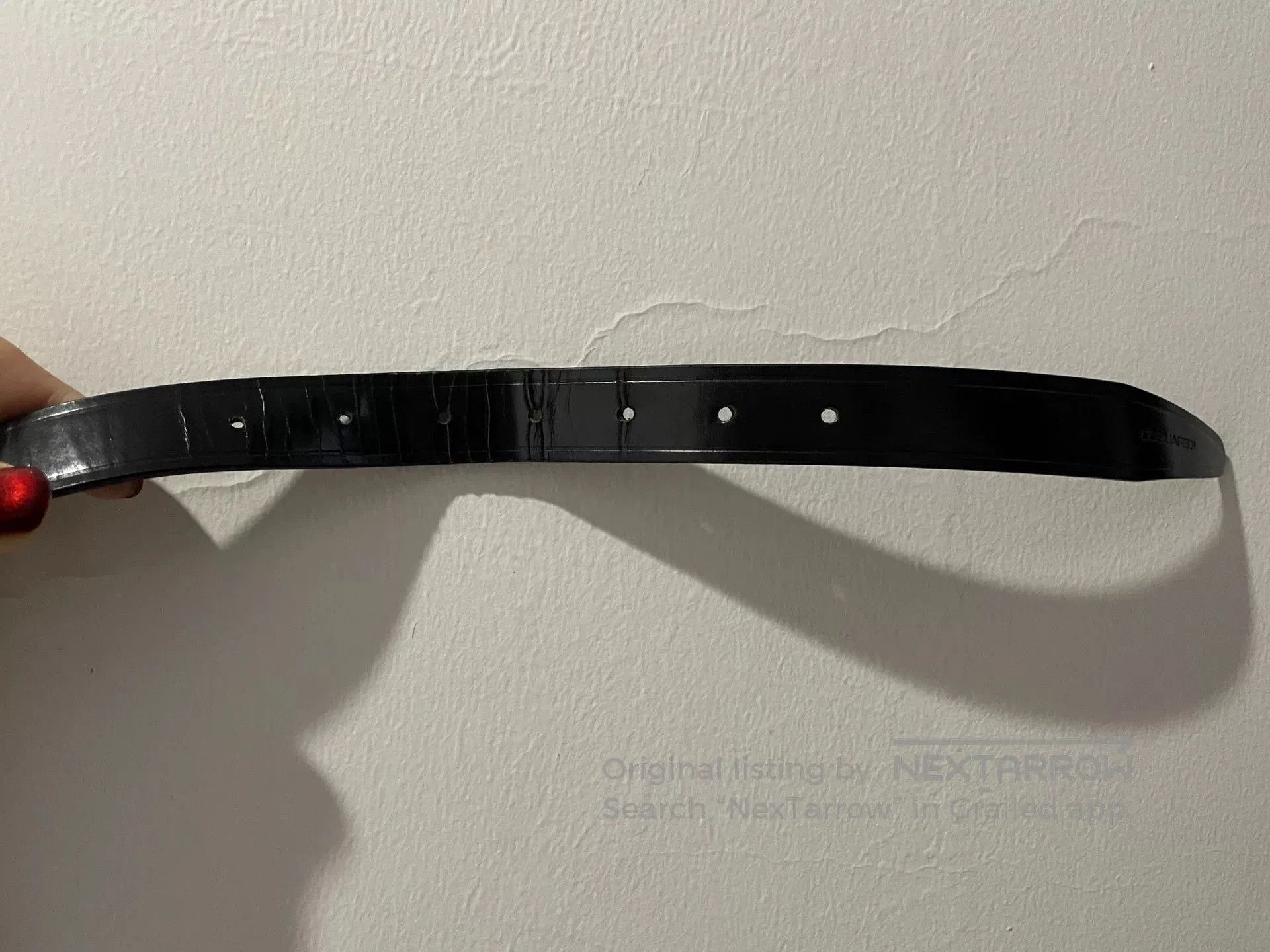 Dsquared2 dsquared2 narrow leather belt size m. Size ONE SIZE - 3 Thumbnail