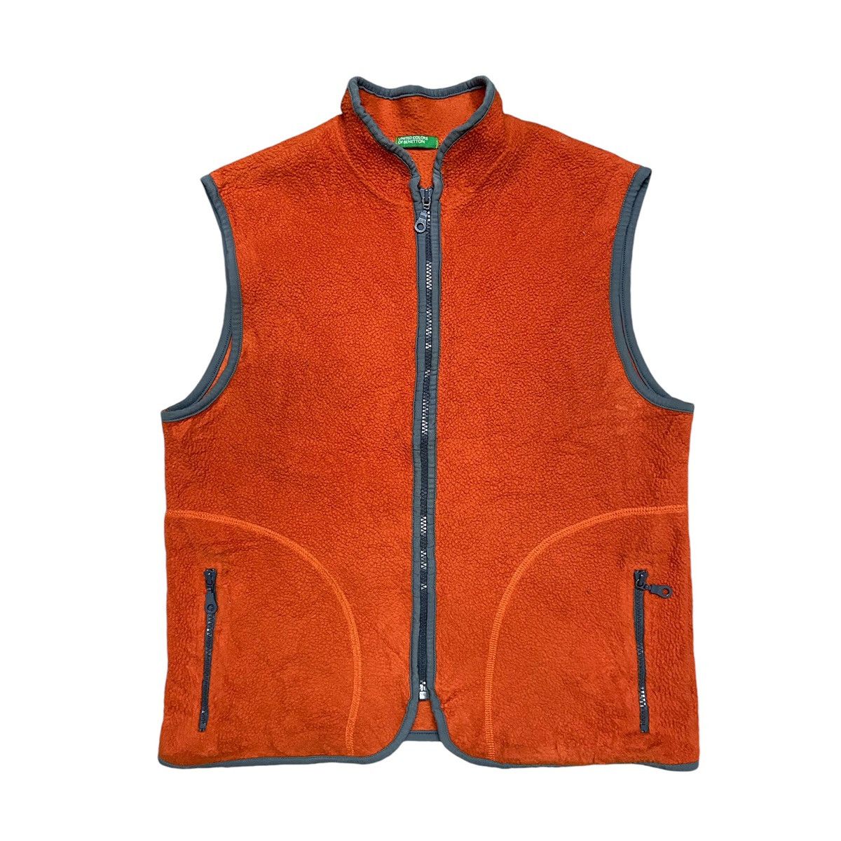 United Colors Of Benetton United Colors of Benetton Fleece Vest Size US M / EU 48-50 / 2 - 1 Thumbnail