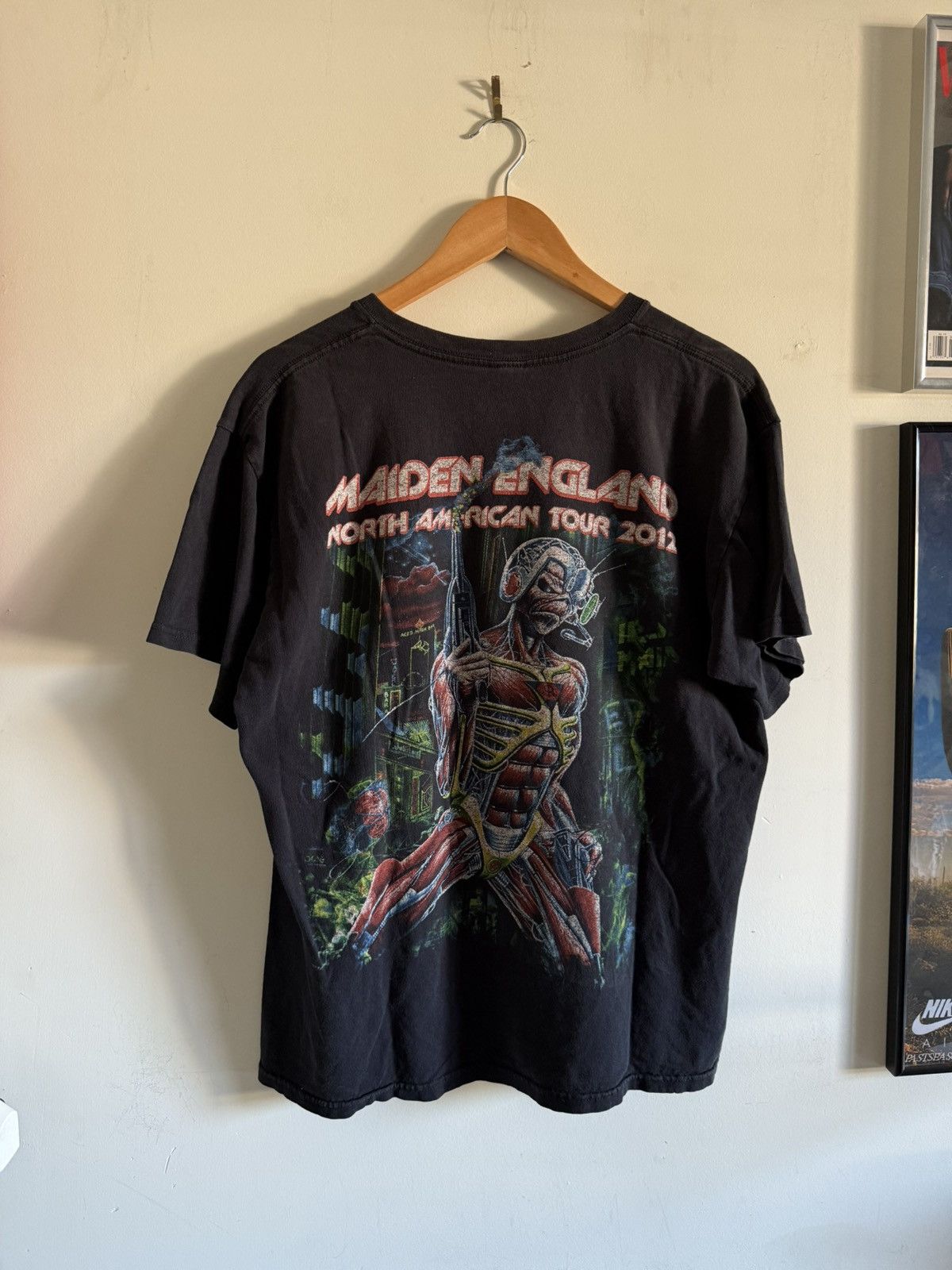 Band Tees Iron Maiden 2012 North American Tour Tee Size US L / EU 52-54 / 3 - 2 Thumbnail